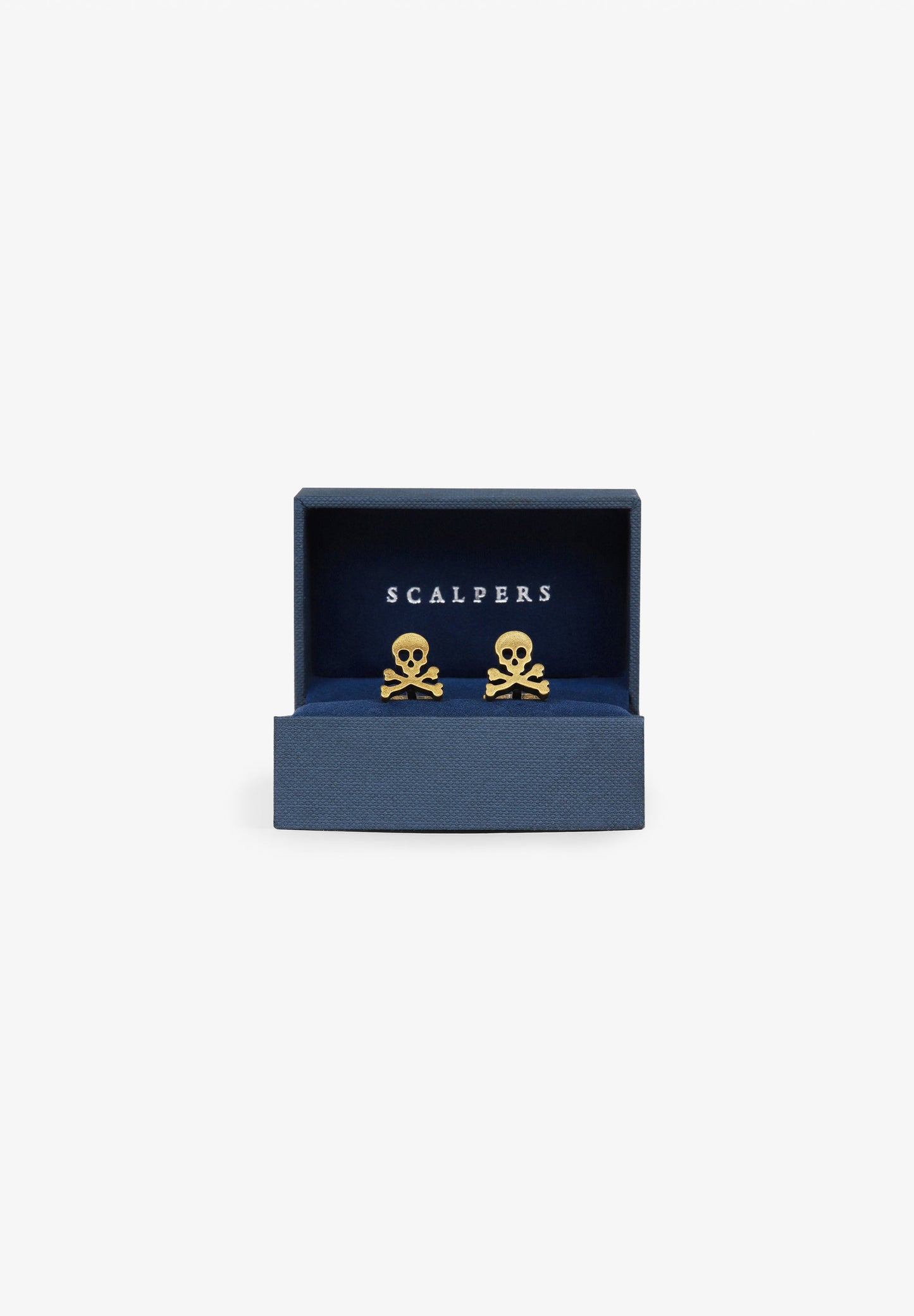 GOLDEN SKULL CUFFLINKS