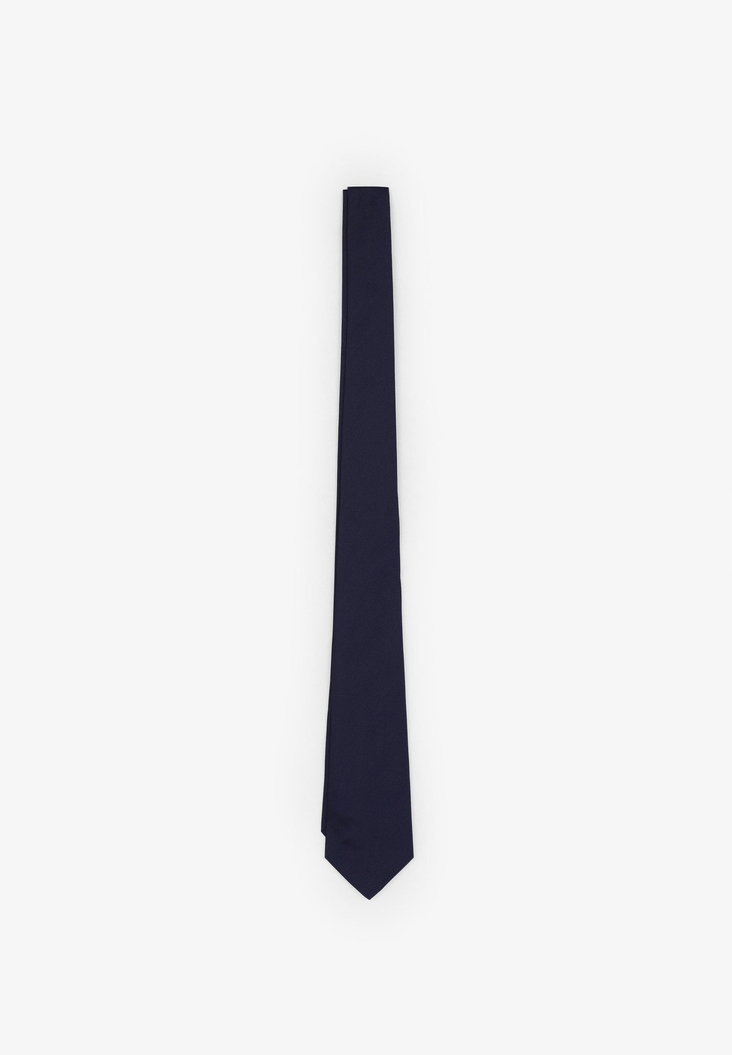PLAIN SEVEN-FOLD SILK TIE