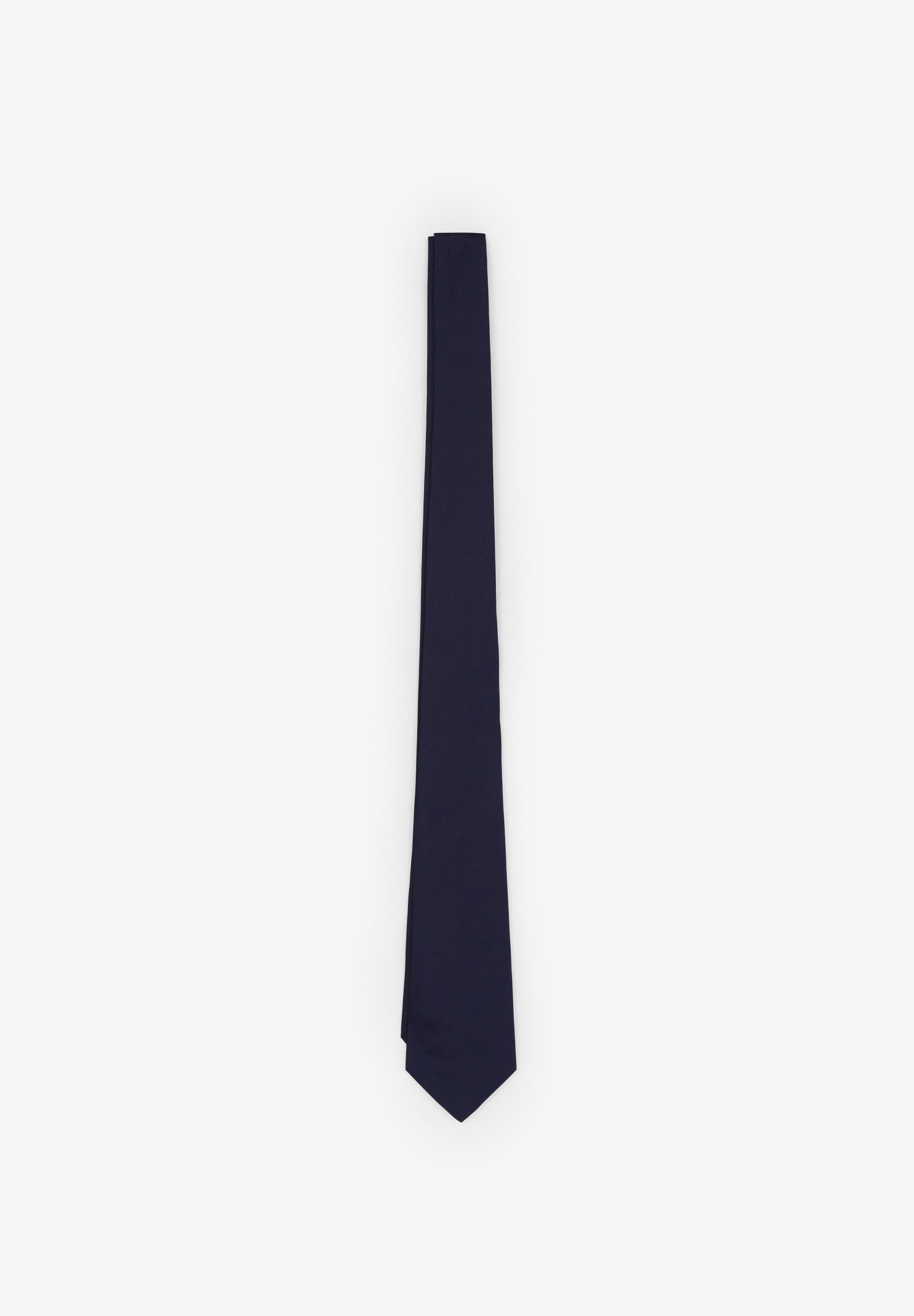 PLAIN SEVEN-FOLD SILK TIE