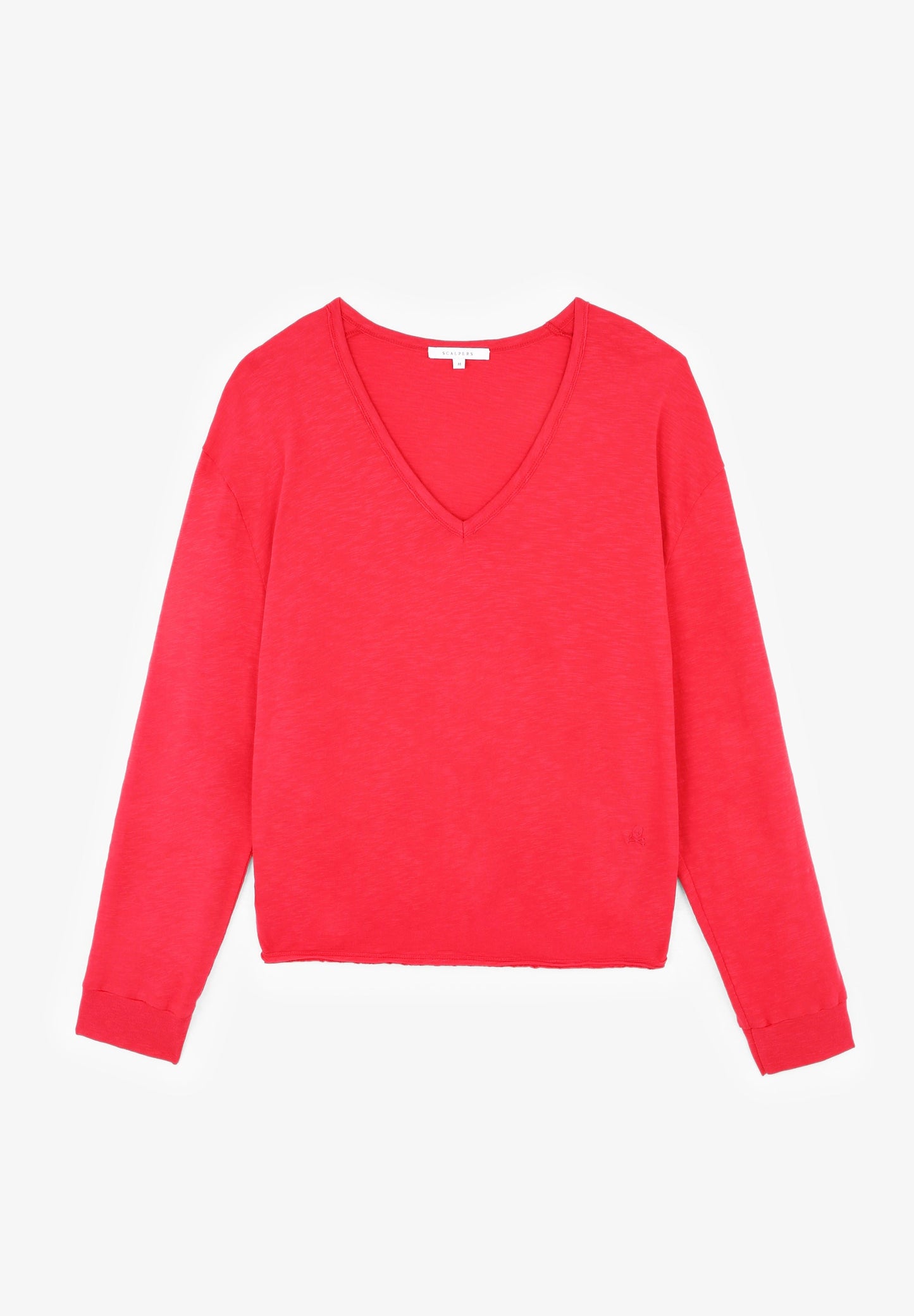 LONG SLEEVE RIBBED T-SHIRT