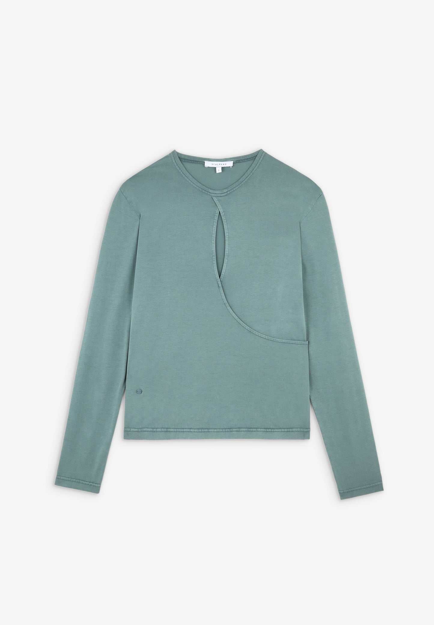 CROSSOVER CUT-OUT T-SHIRT