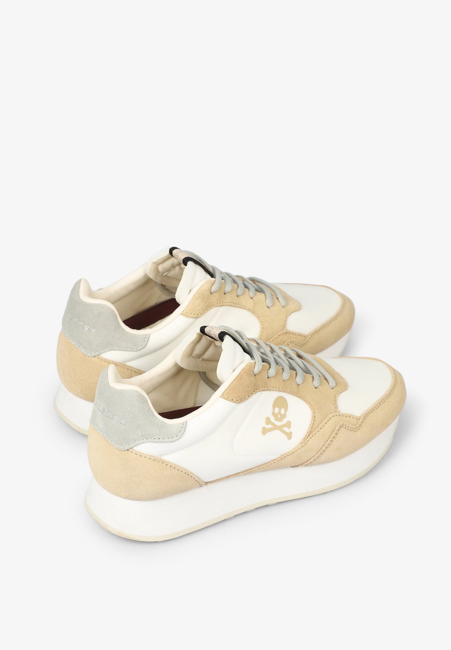 METALLIC SNEAKERS WITH PRONOUNCED SOLE