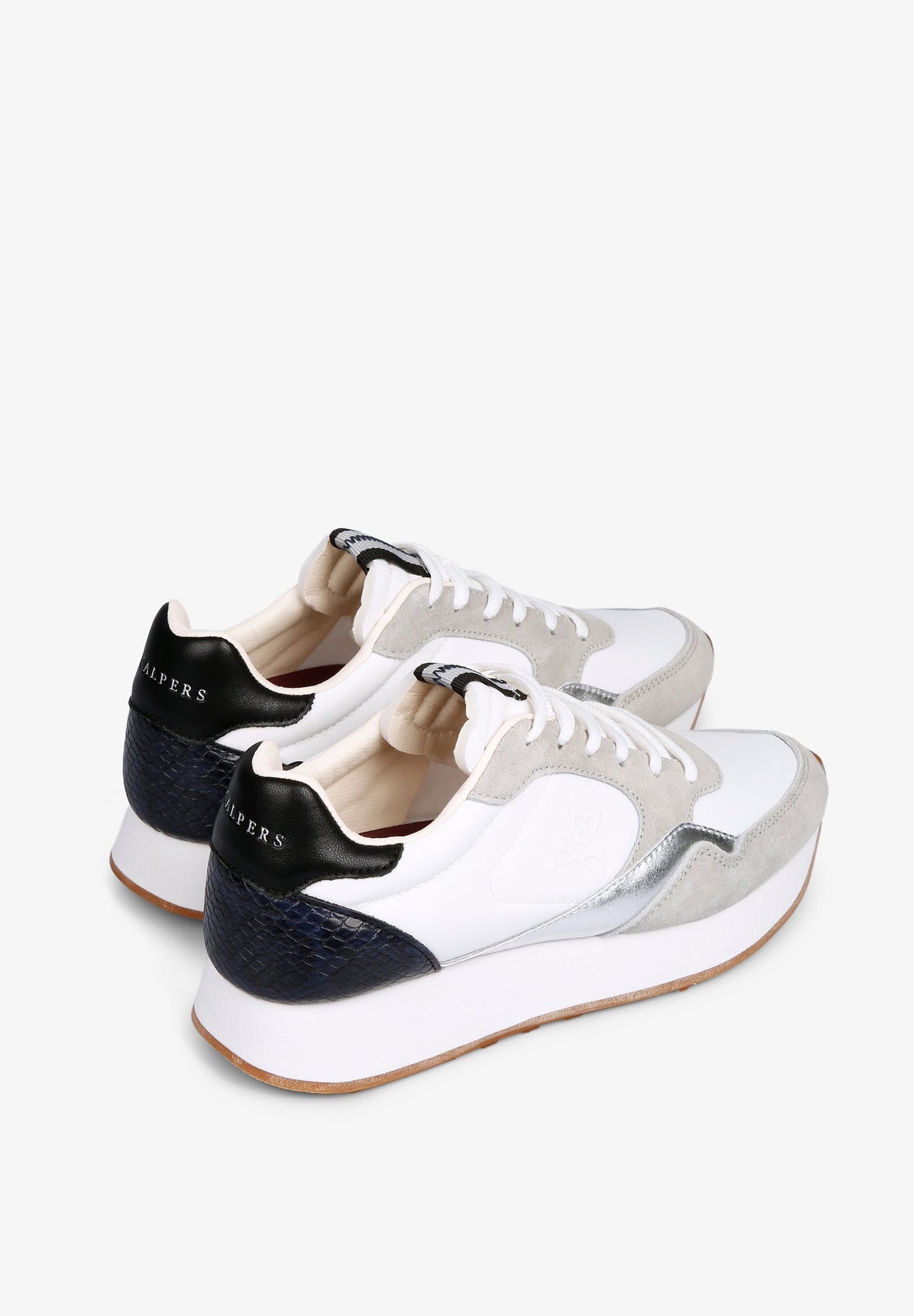 METALLIC SNEAKERS WITH PRONOUNCED SOLE