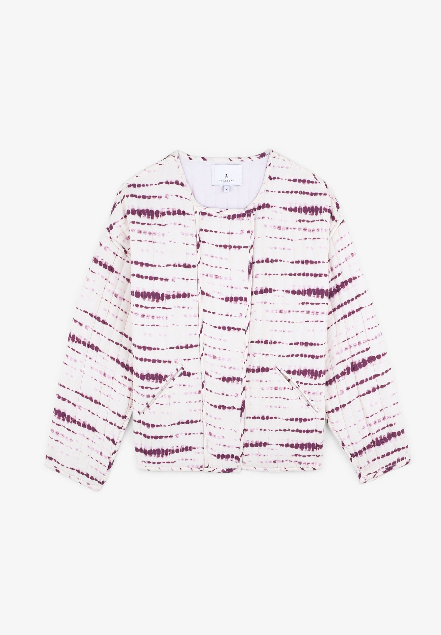 TIE-DYE STRIPED JACKET