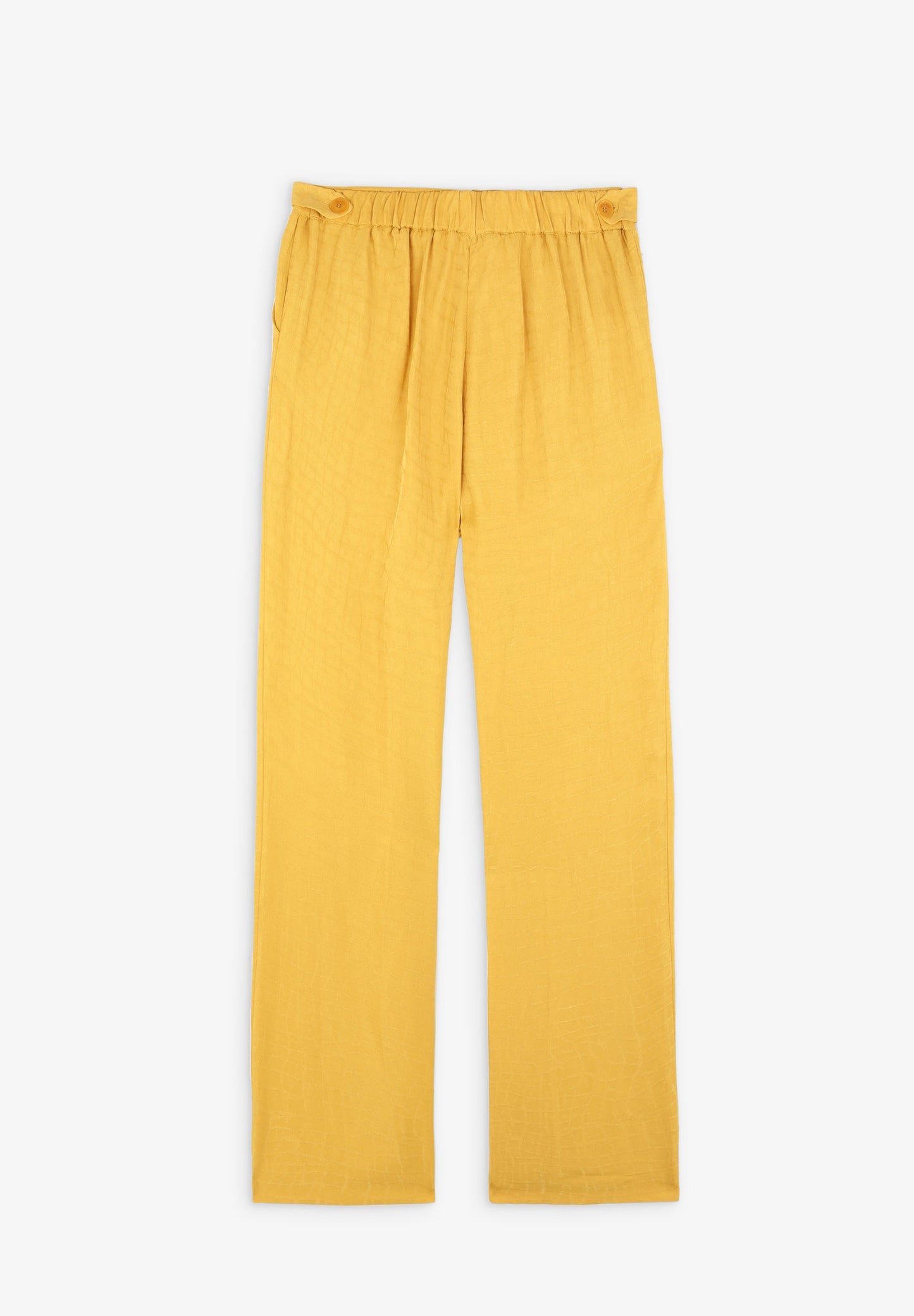 STRAIGHT JACQUARD TROUSERS
