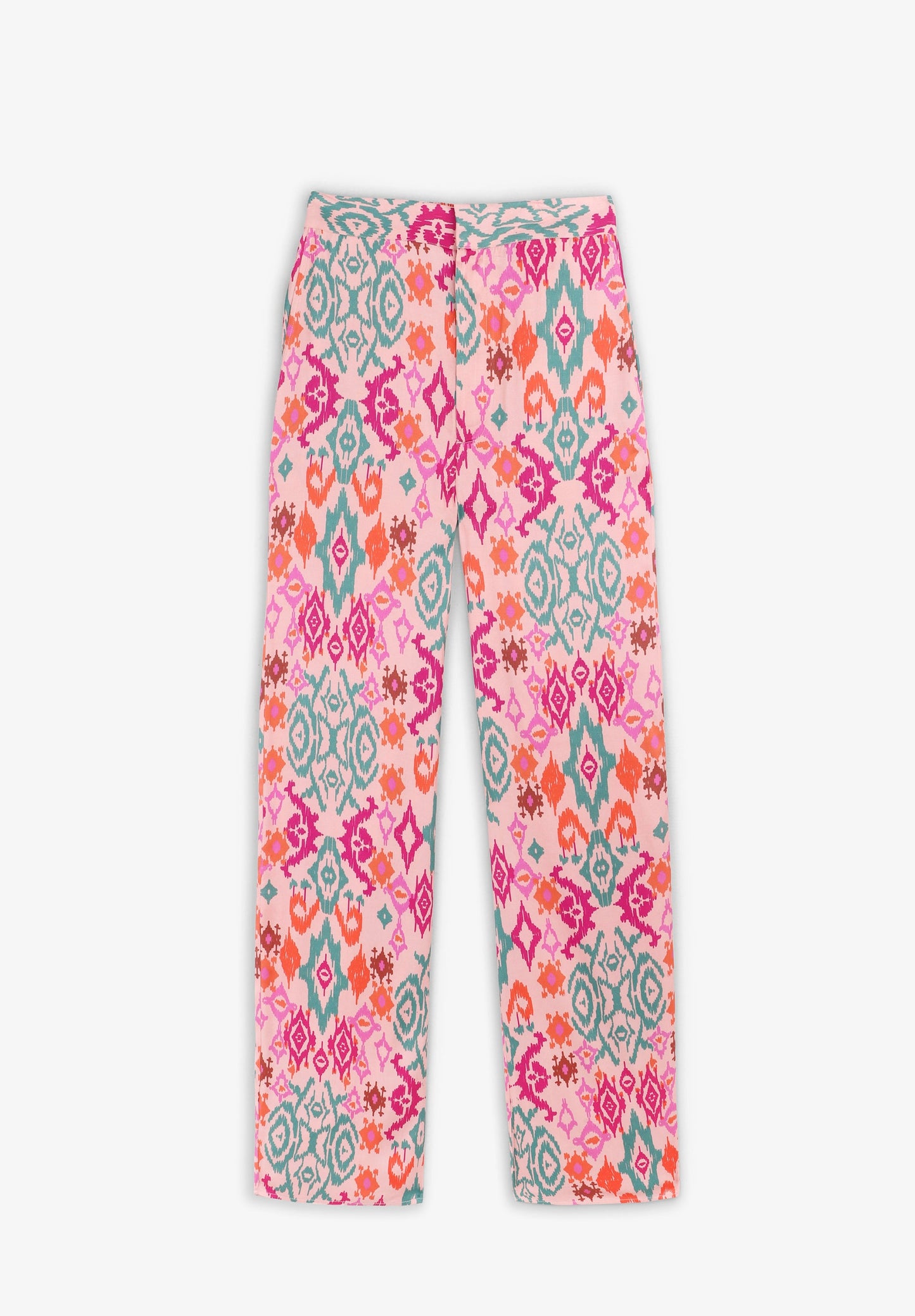 FLOWING PRINTED TROUSERS