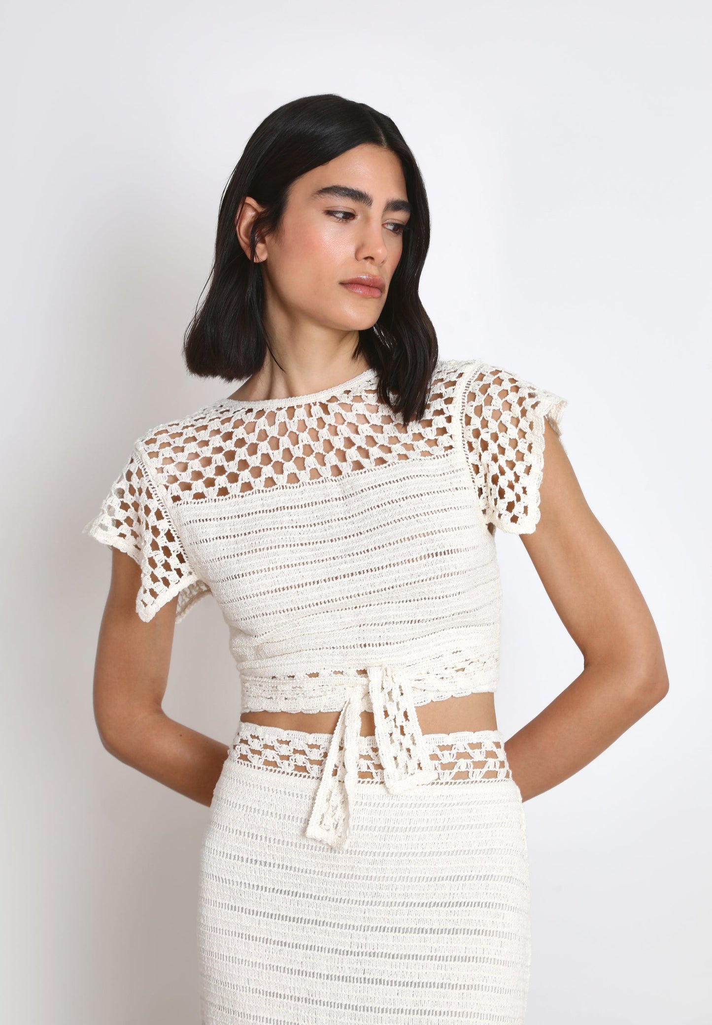 MULTI-POSITION KNIT TOP