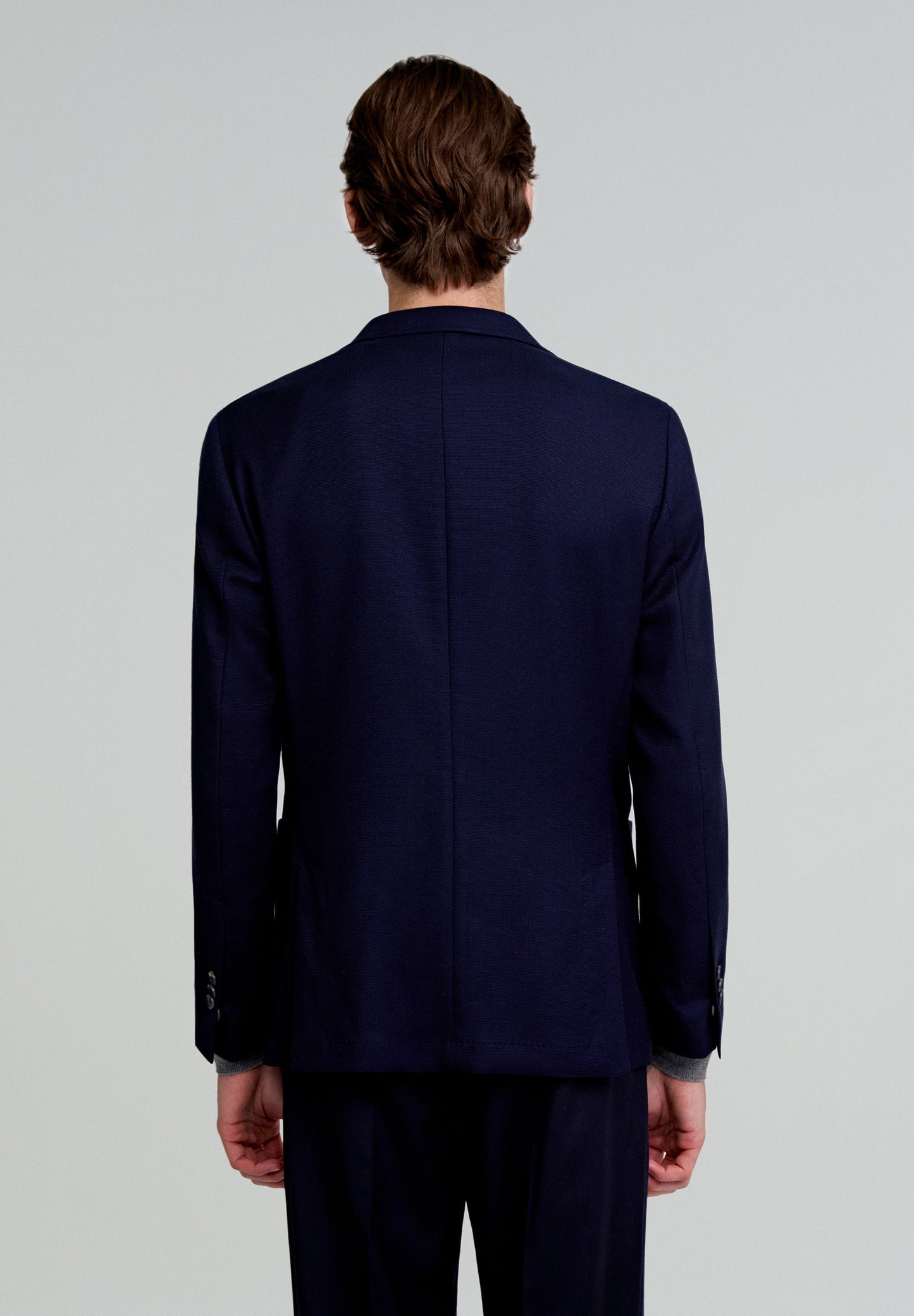 PLAIN WOOL BLAZER