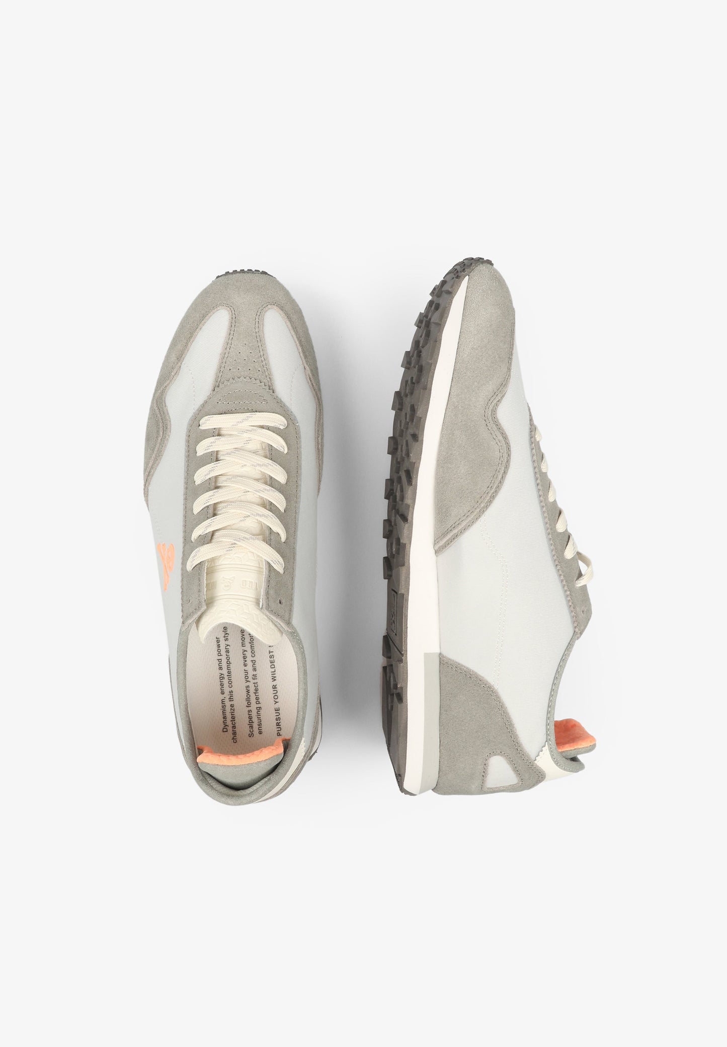 LEATHER AND SUEDE SNEAKERS