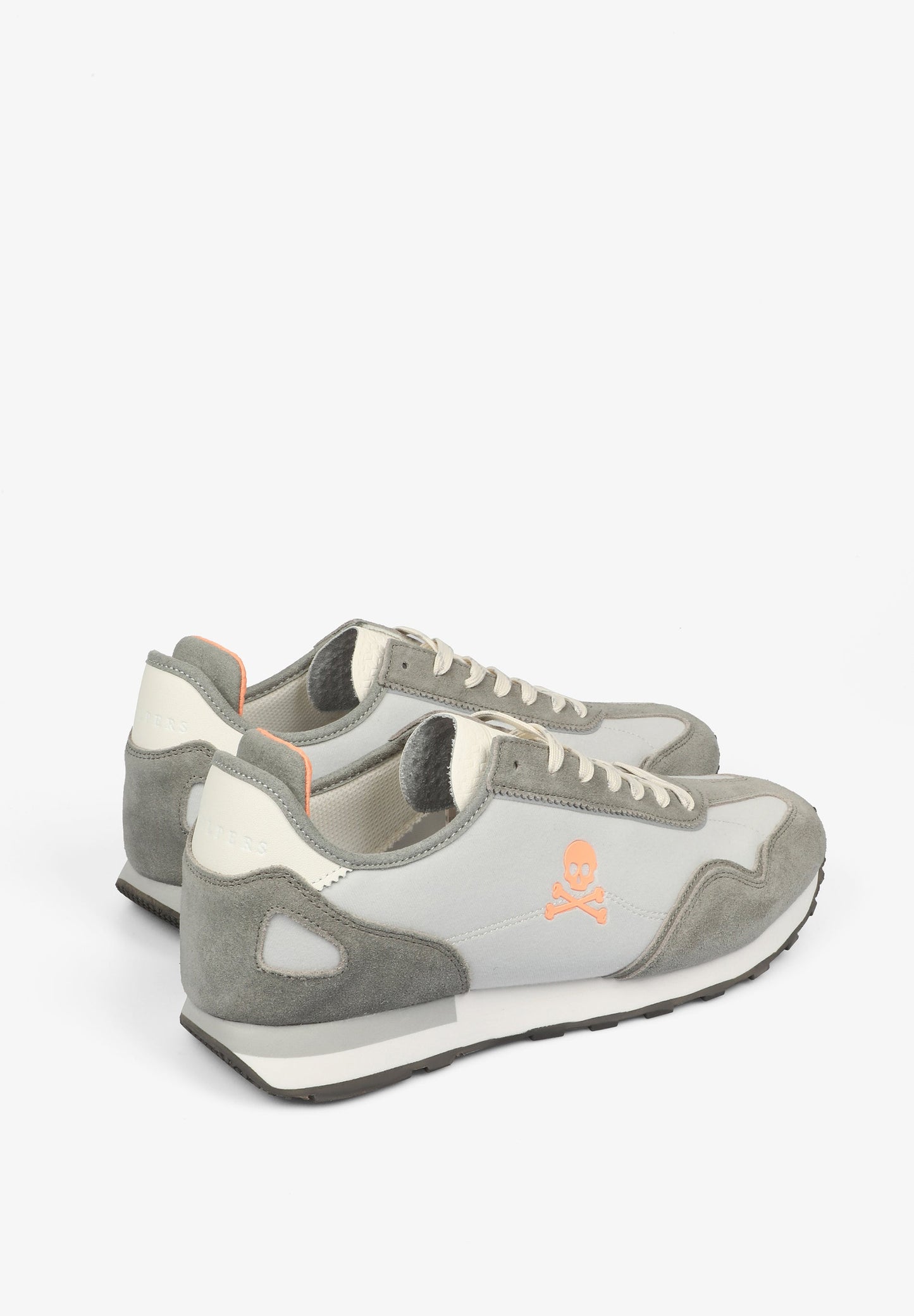 LEATHER AND SUEDE SNEAKERS