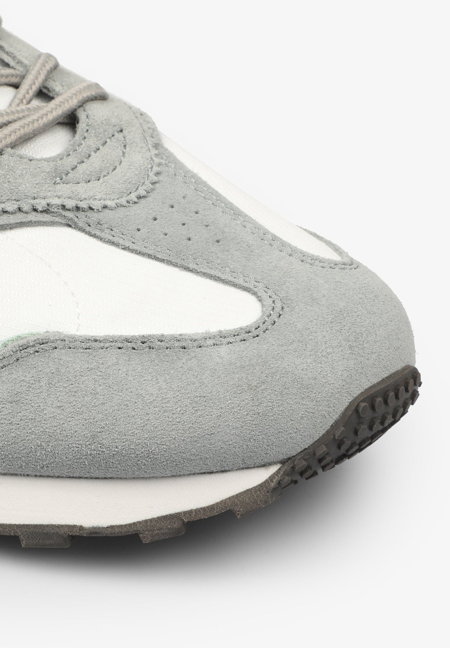 LEATHER AND SUEDE SNEAKERS