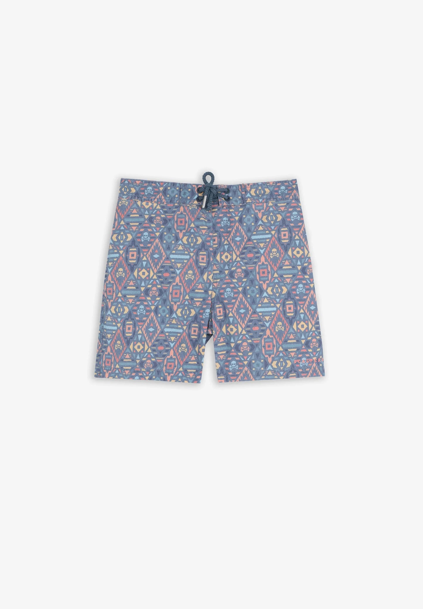 GEOMETRIC PRINT SWIMMING TRUNKS