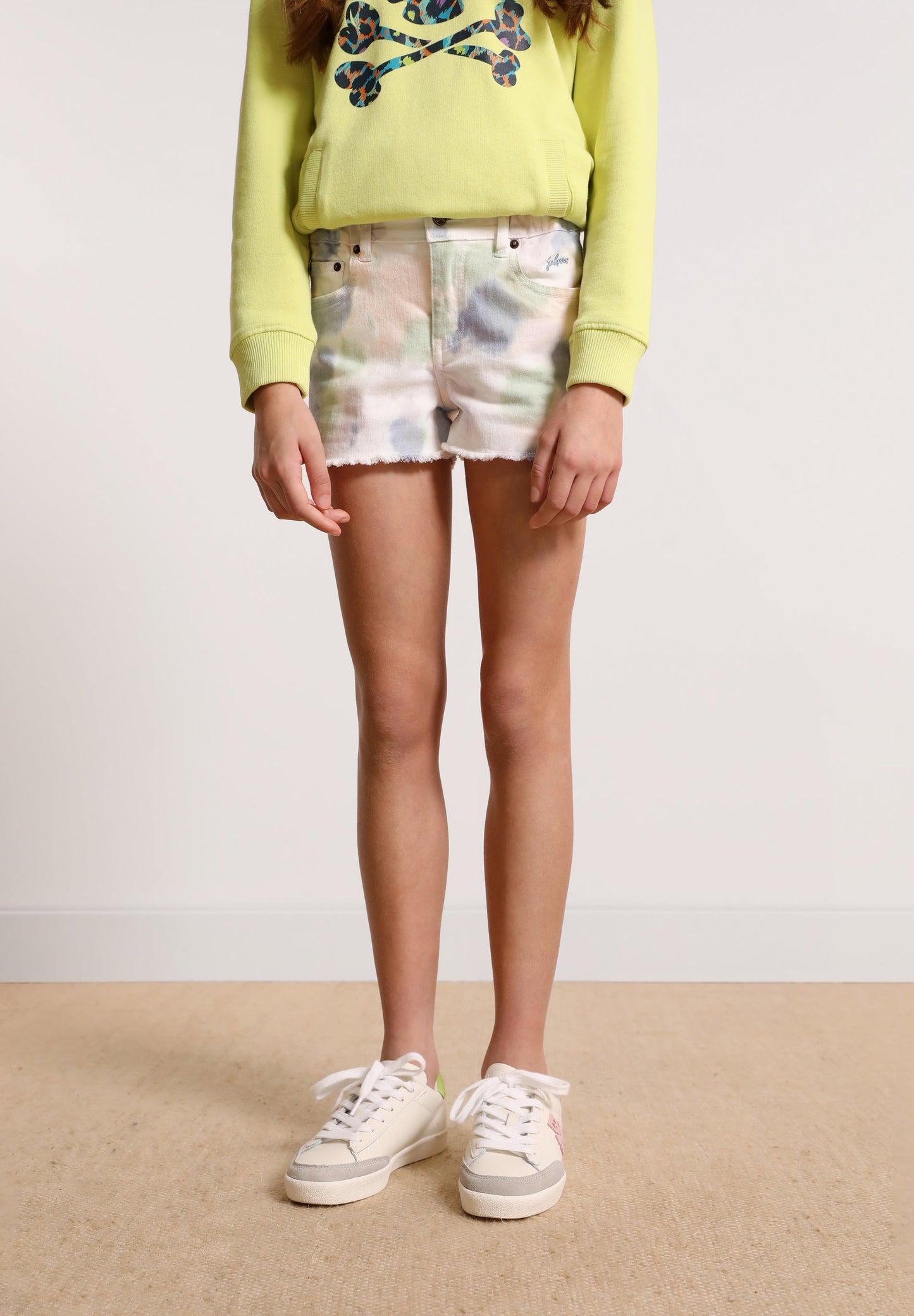 TIE-DYE BERMUDA SHORTS