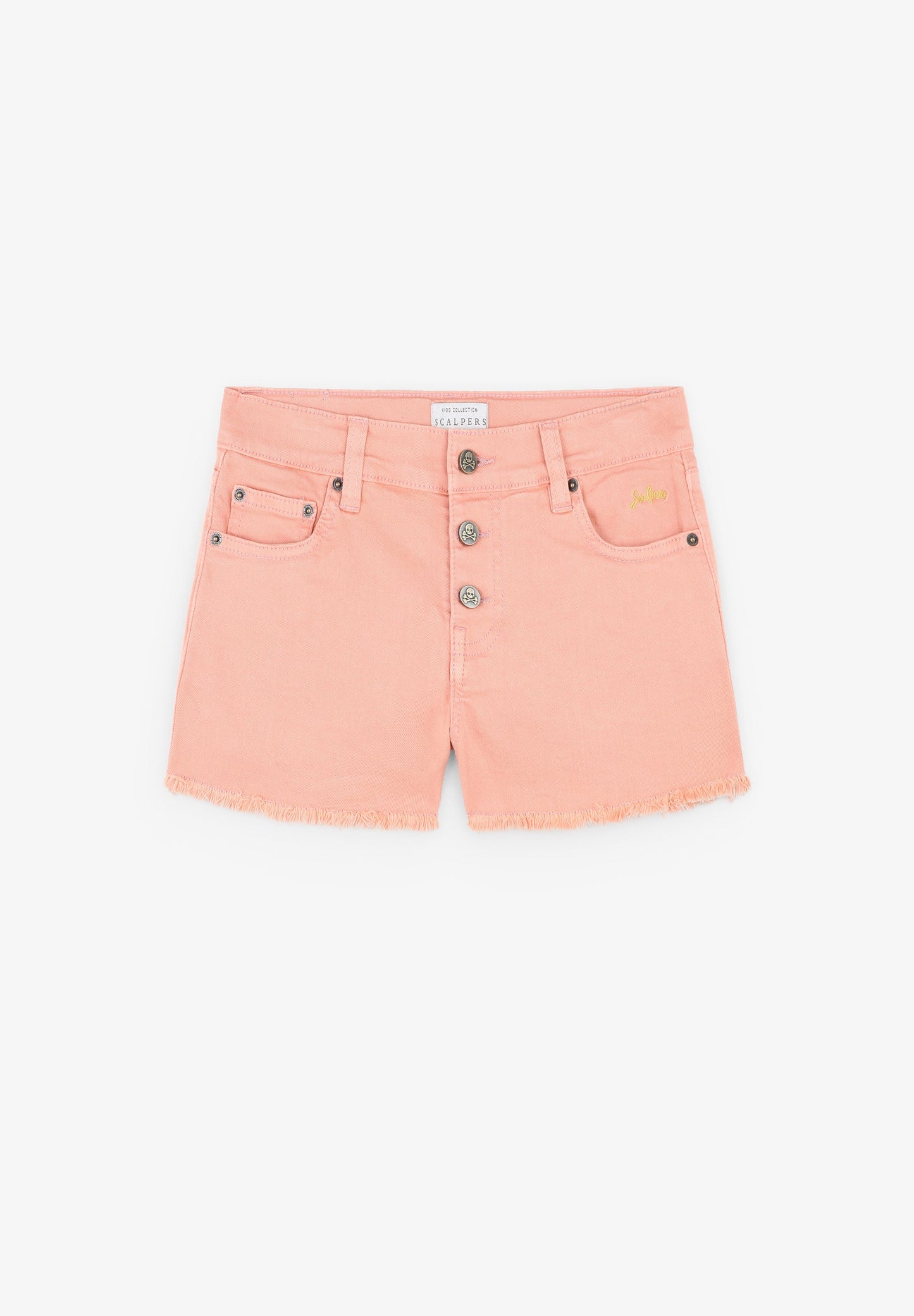FRAYED EDGE BERMUDA SHORTS