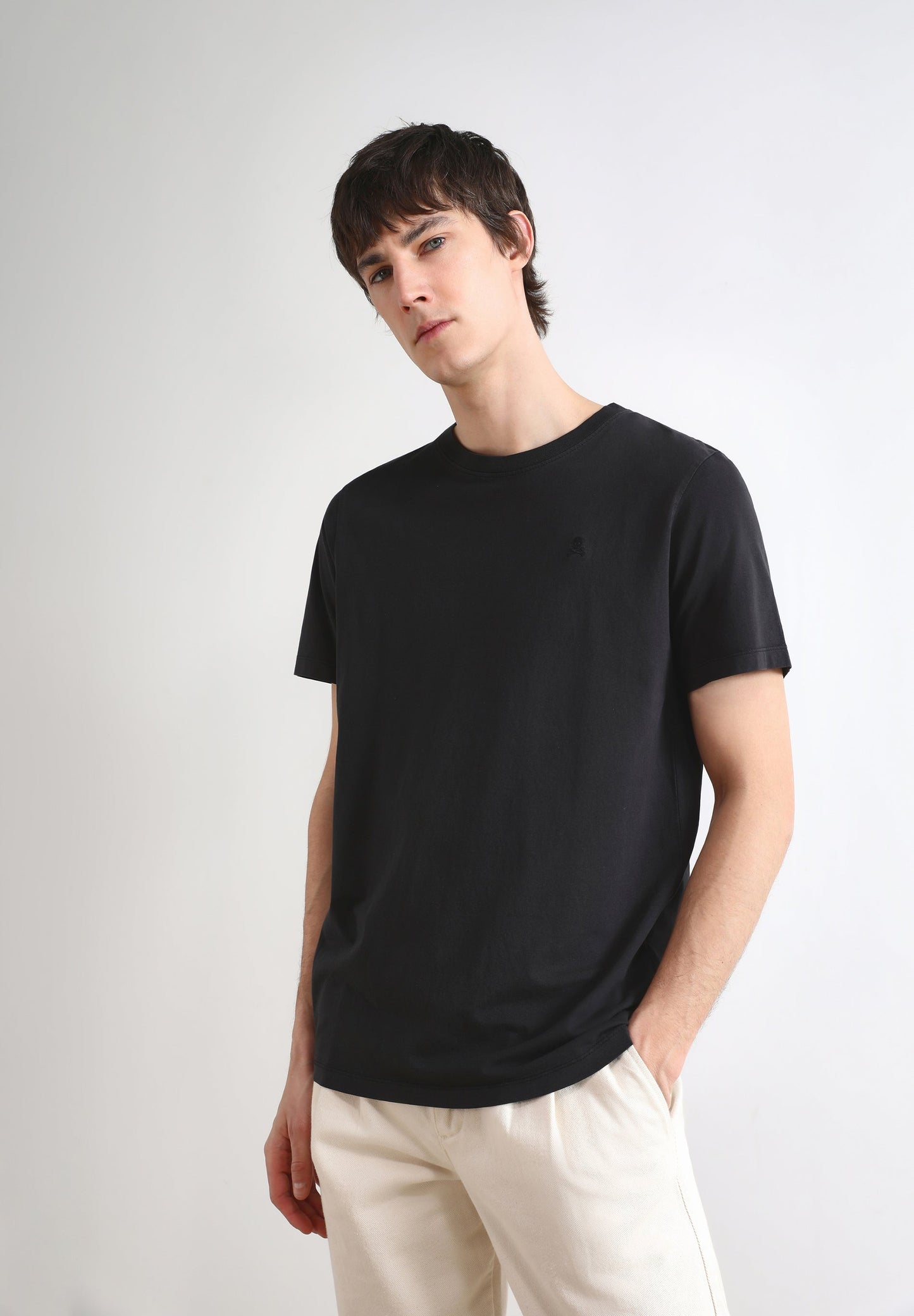 BASIC SKULL T-SHIRT
