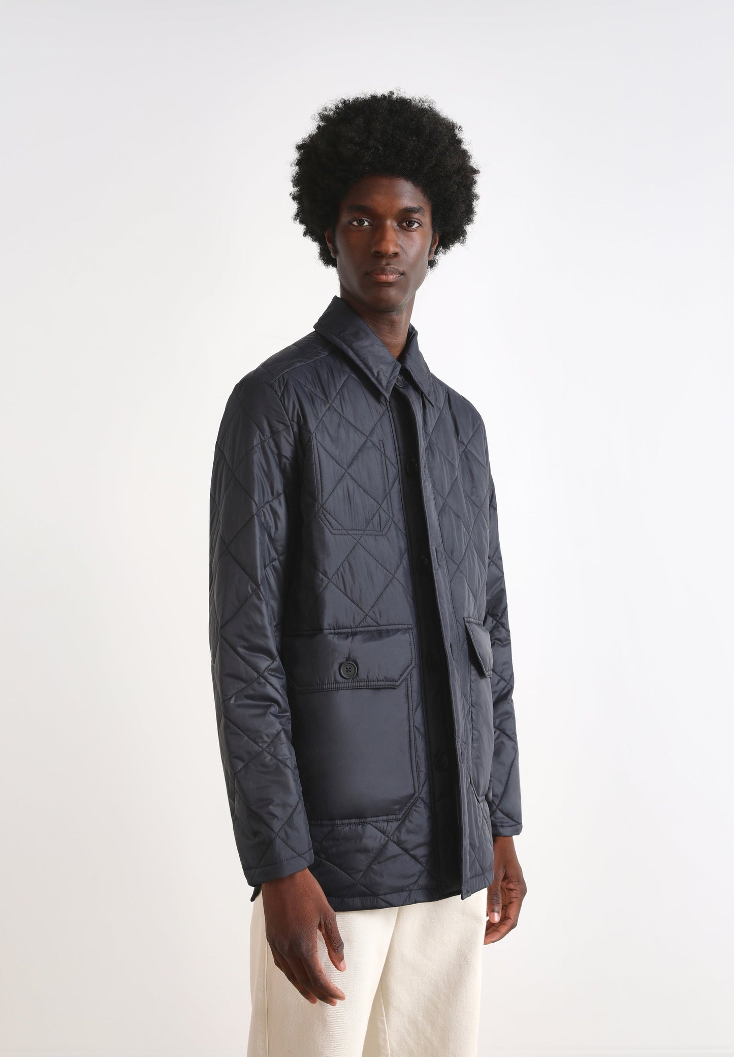 LIGHT PUFFER CARDIGAN