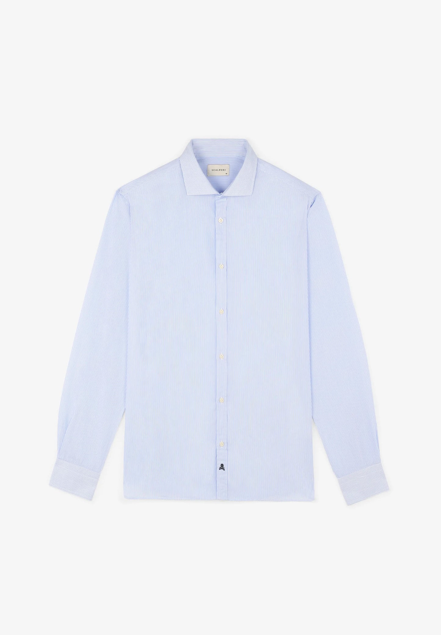 PIN STRIPE SLIM-FIT SHIRT