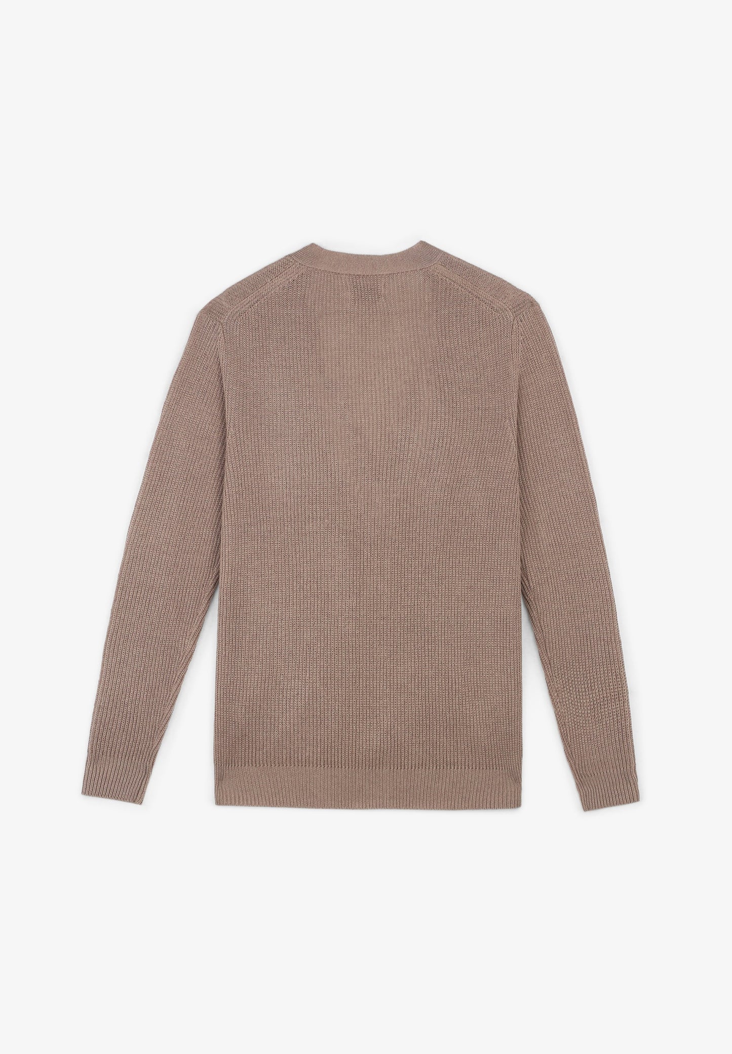 RIBBED CARDIGAN