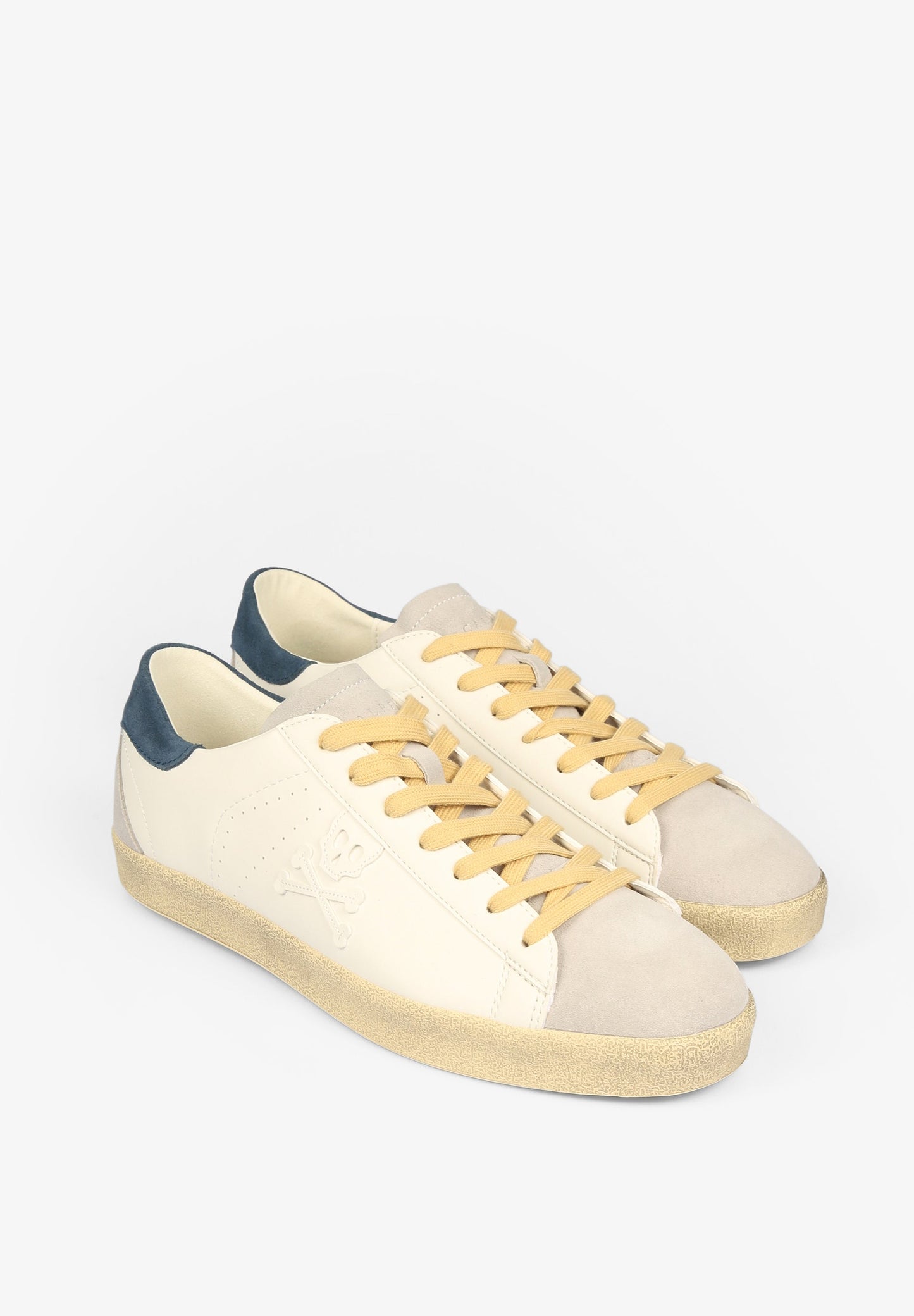 SKULL LOW TOP SNEAKERS