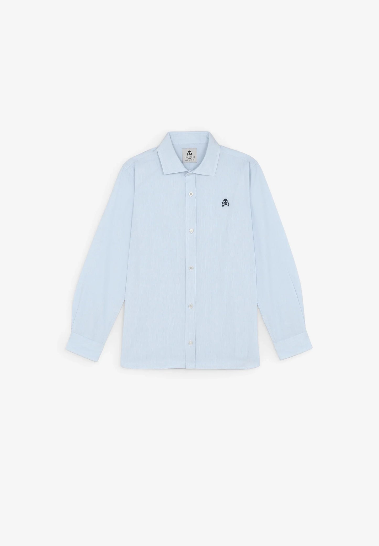 CONTRAST SKULL SHIRT