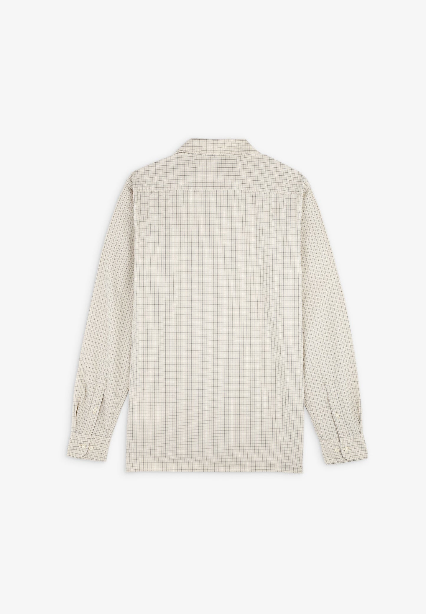 POPLIN CHECK SHIRT