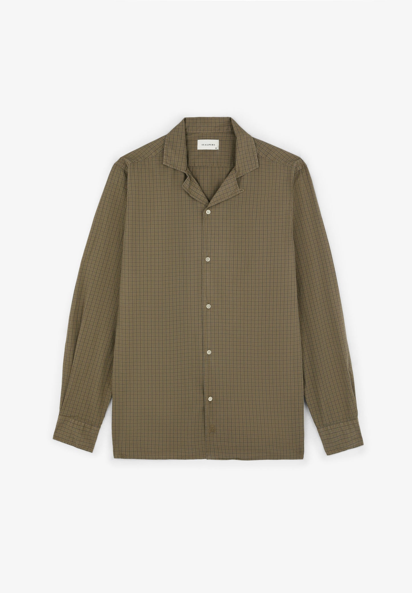 POPLIN CHECK SHIRT