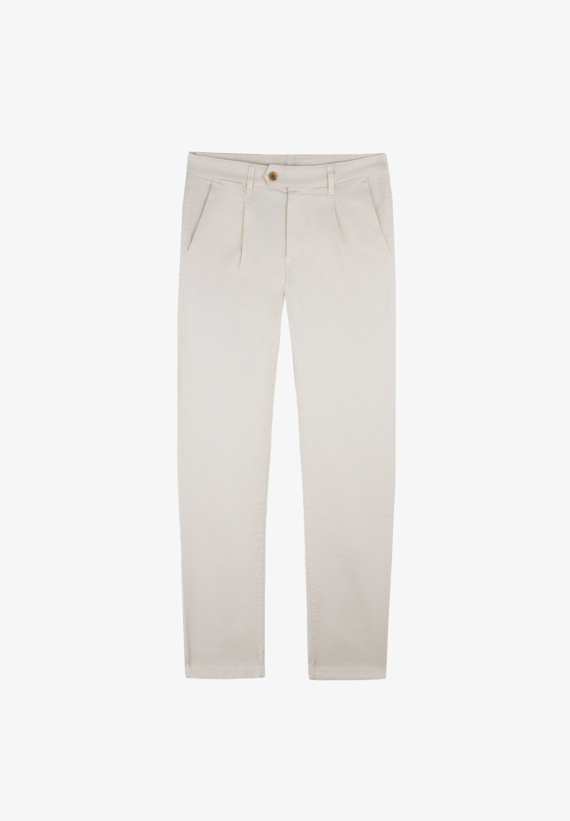 PLEATED CHINOS