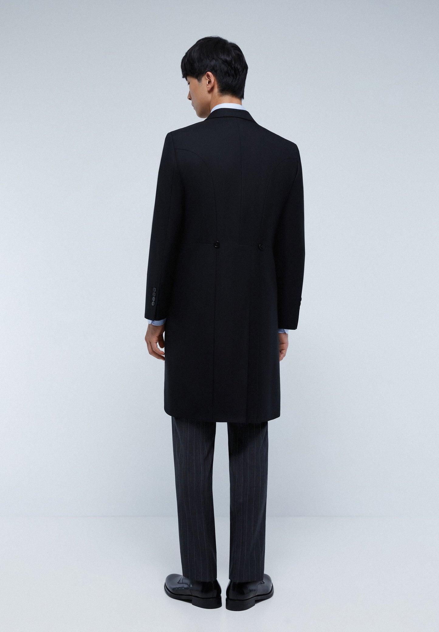 CLASSIC TWO-PIECE WOOL MORNING SUIT