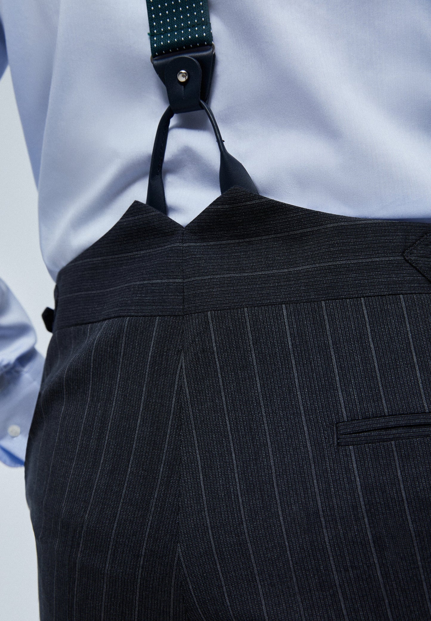 CLASSIC TWO-PIECE WOOL MORNING SUIT