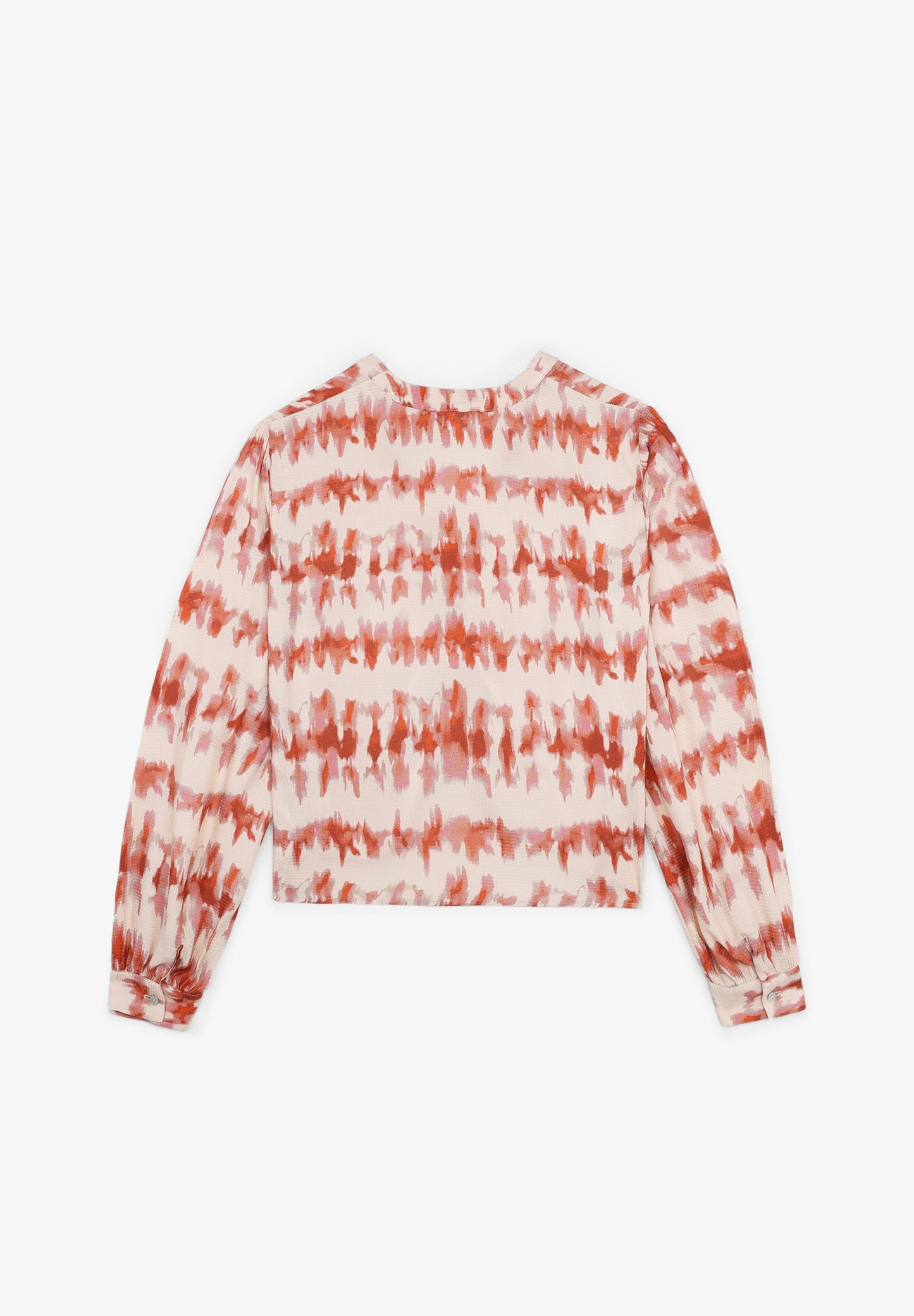 TIE-DYE CROPPED BLOUSE