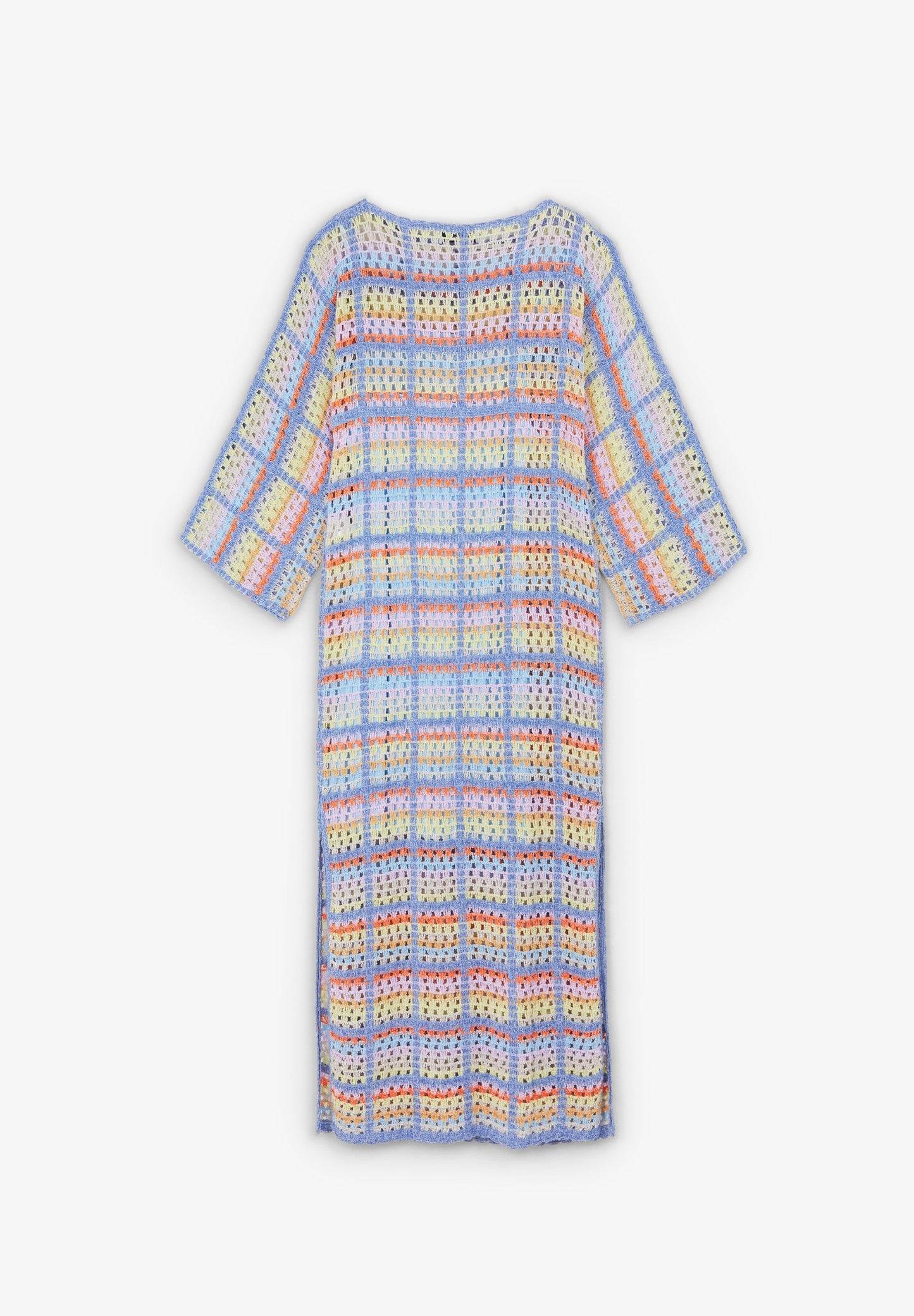 CHECK CROCHET DRESS
