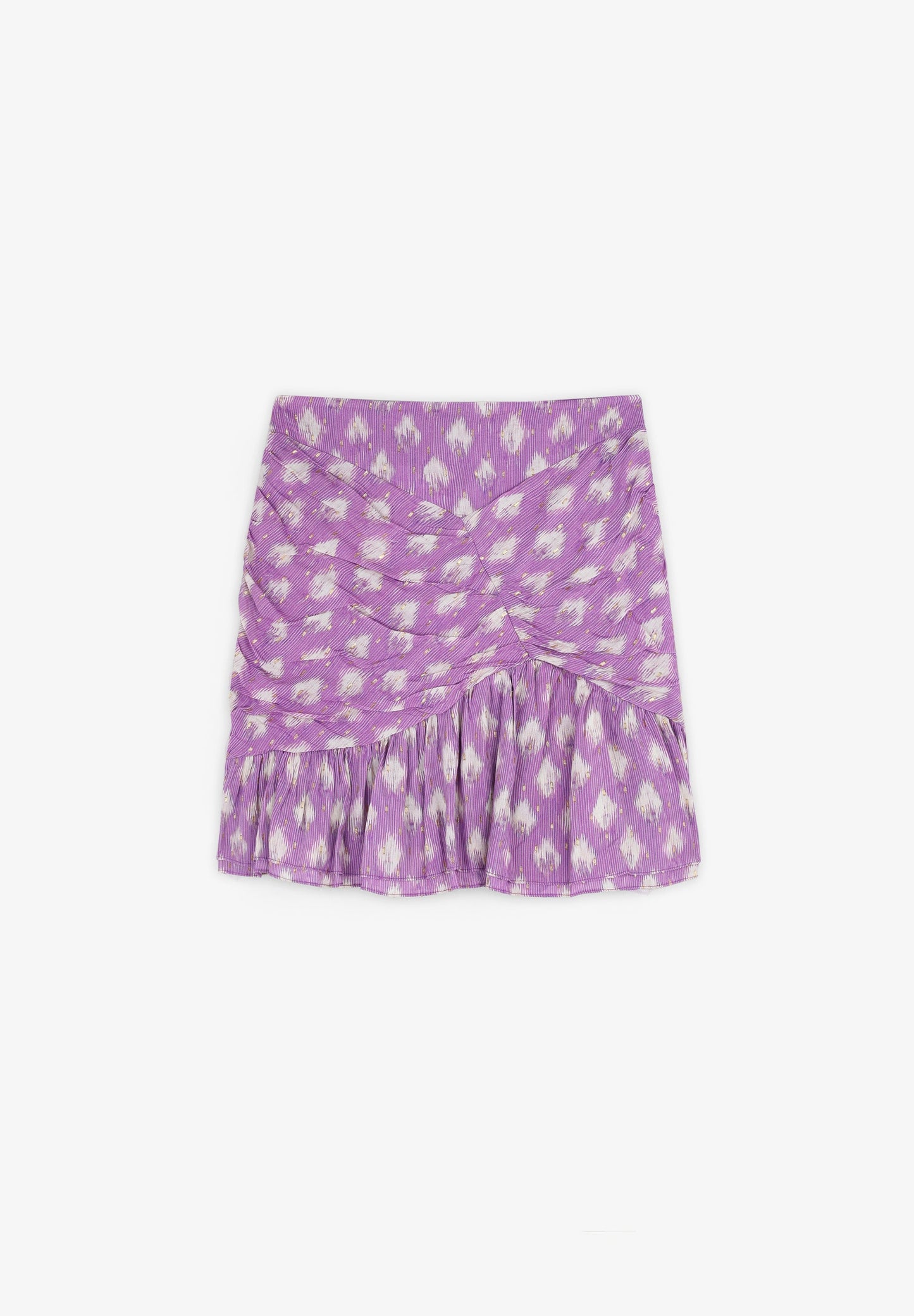 GATHERED MINI SKIRT
