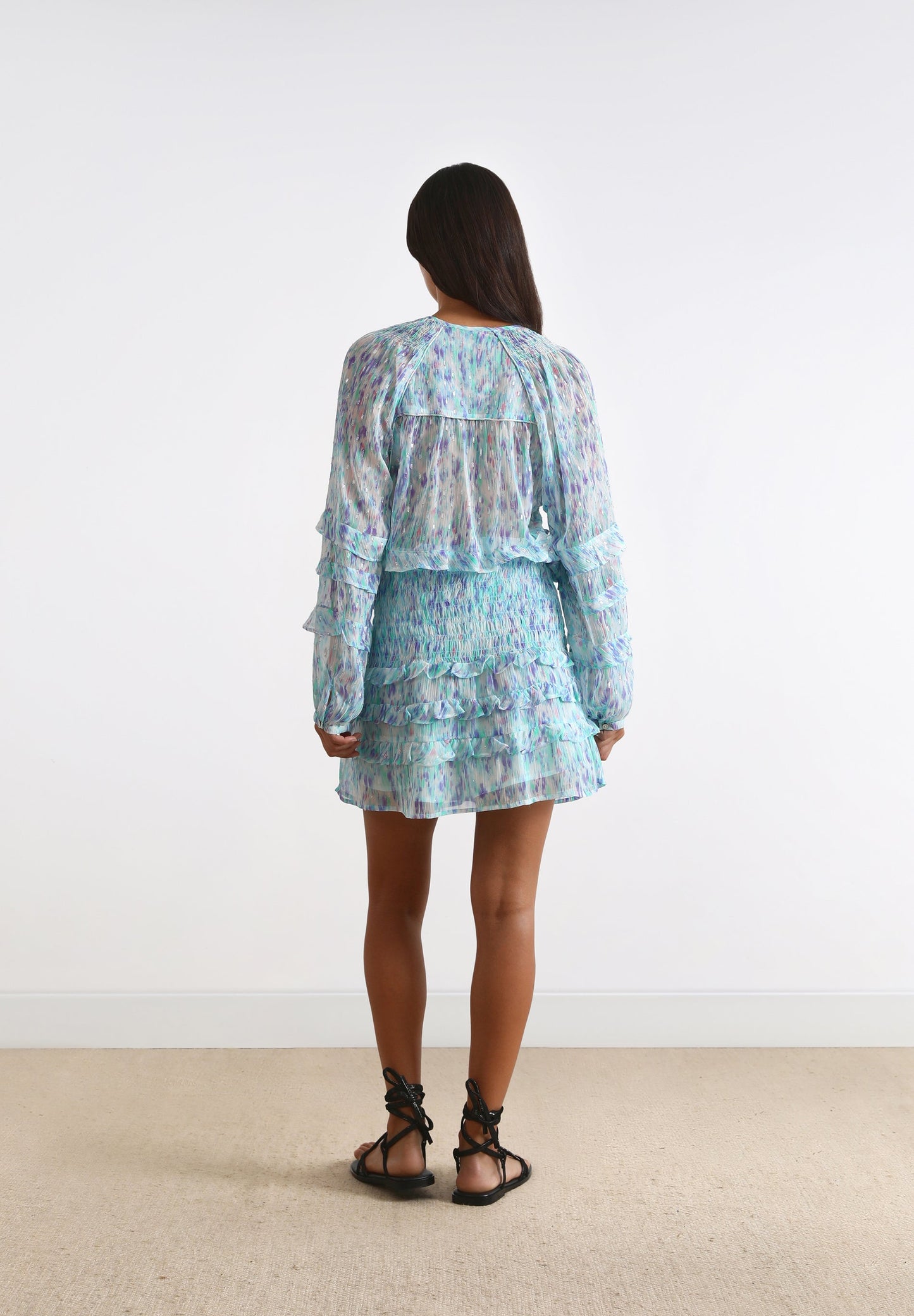 MINI SKIRT WITH RUFFLES