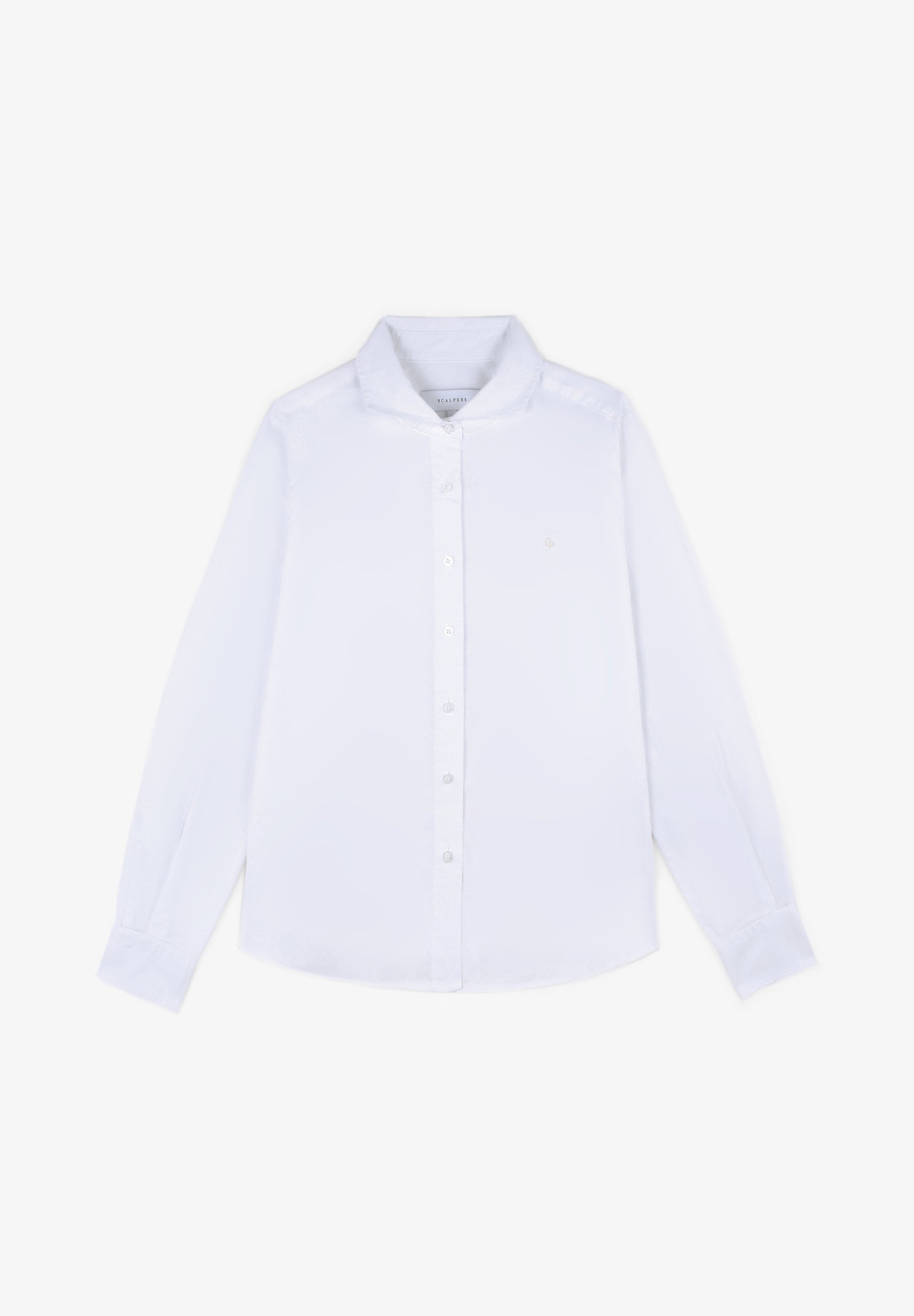 CLASSIC SHIRT WITH EMBROIDERED CHEST