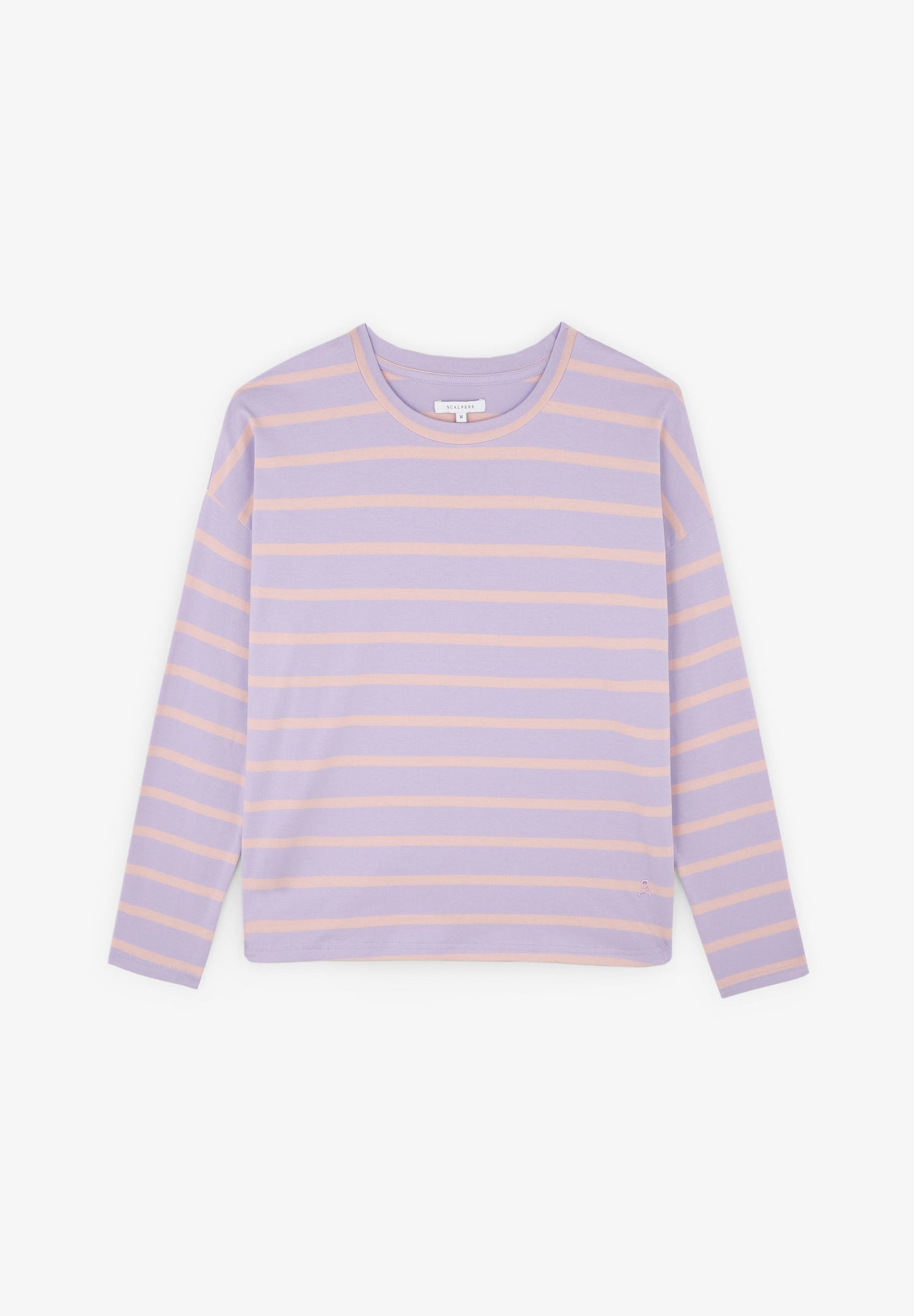 STRIPE ROUND NECK T-SHIRT
