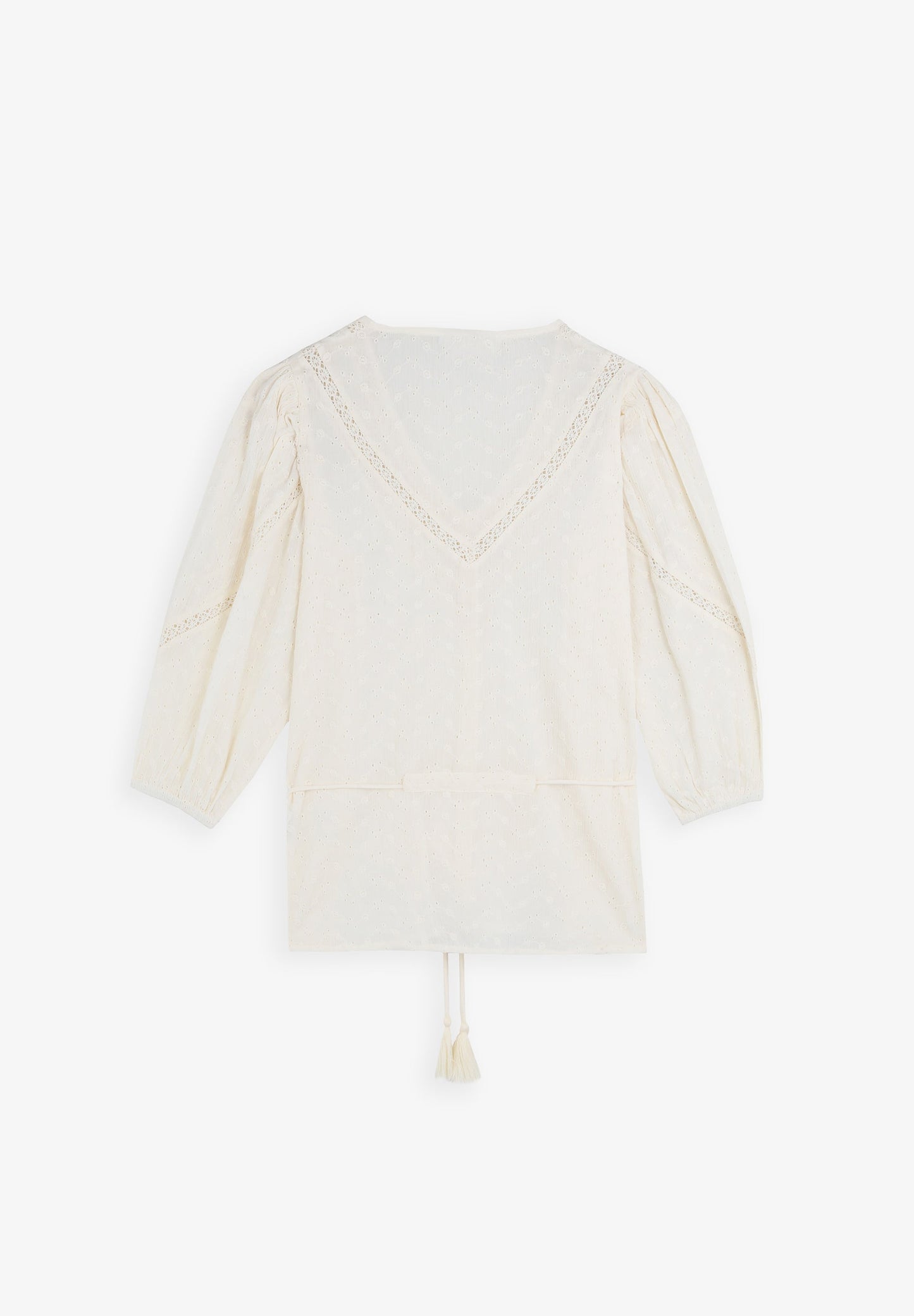 POINTELLE BLOUSE