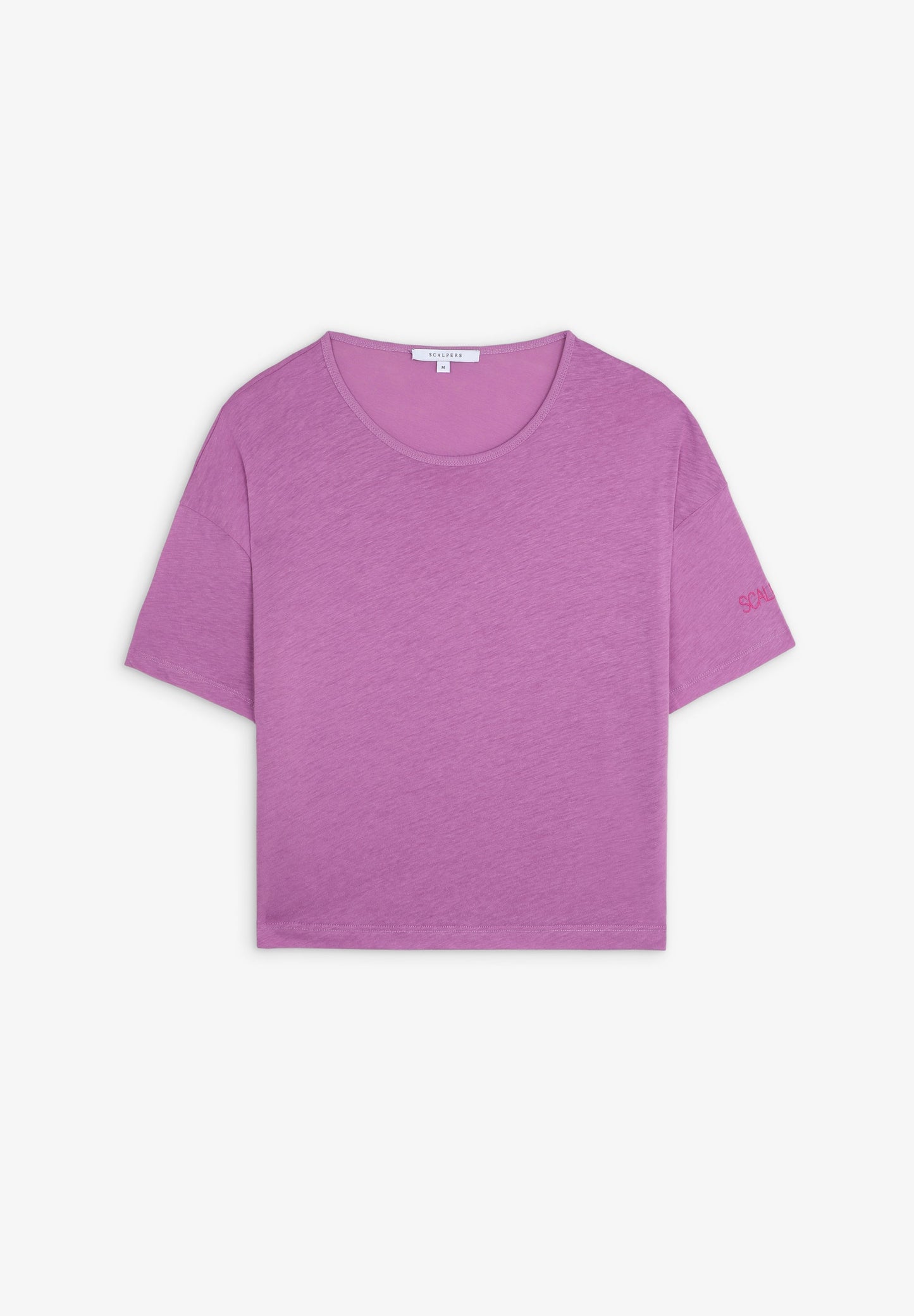 BASIC T-SHIRT WITH SLEEVE DETAIL