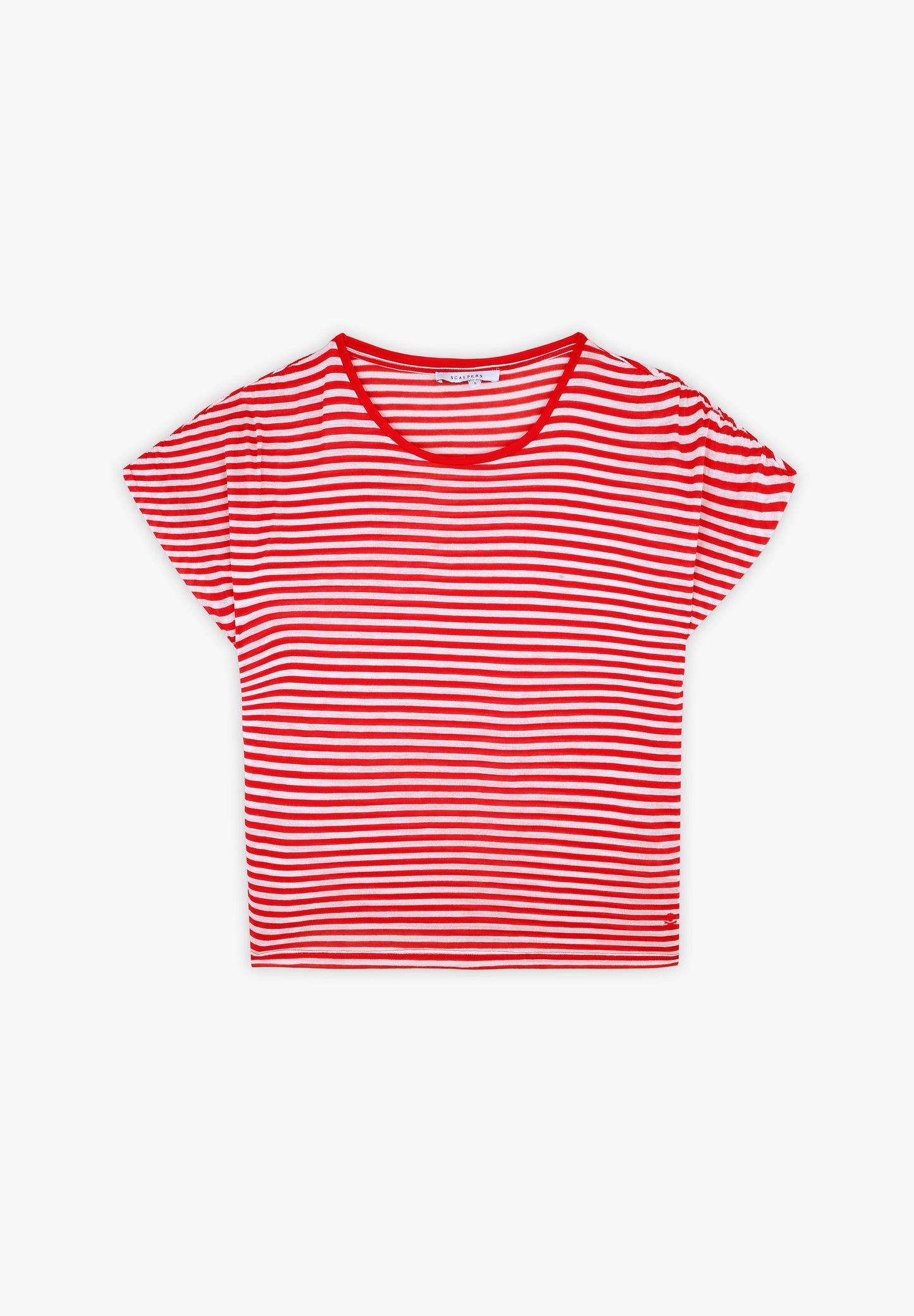 RUCHED T-SHIRT