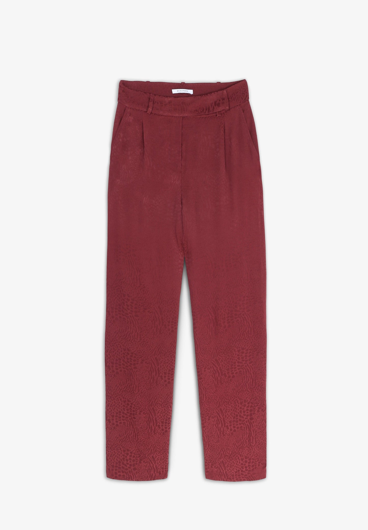 HIGH-WAIST TROUSERS WITH DARTS