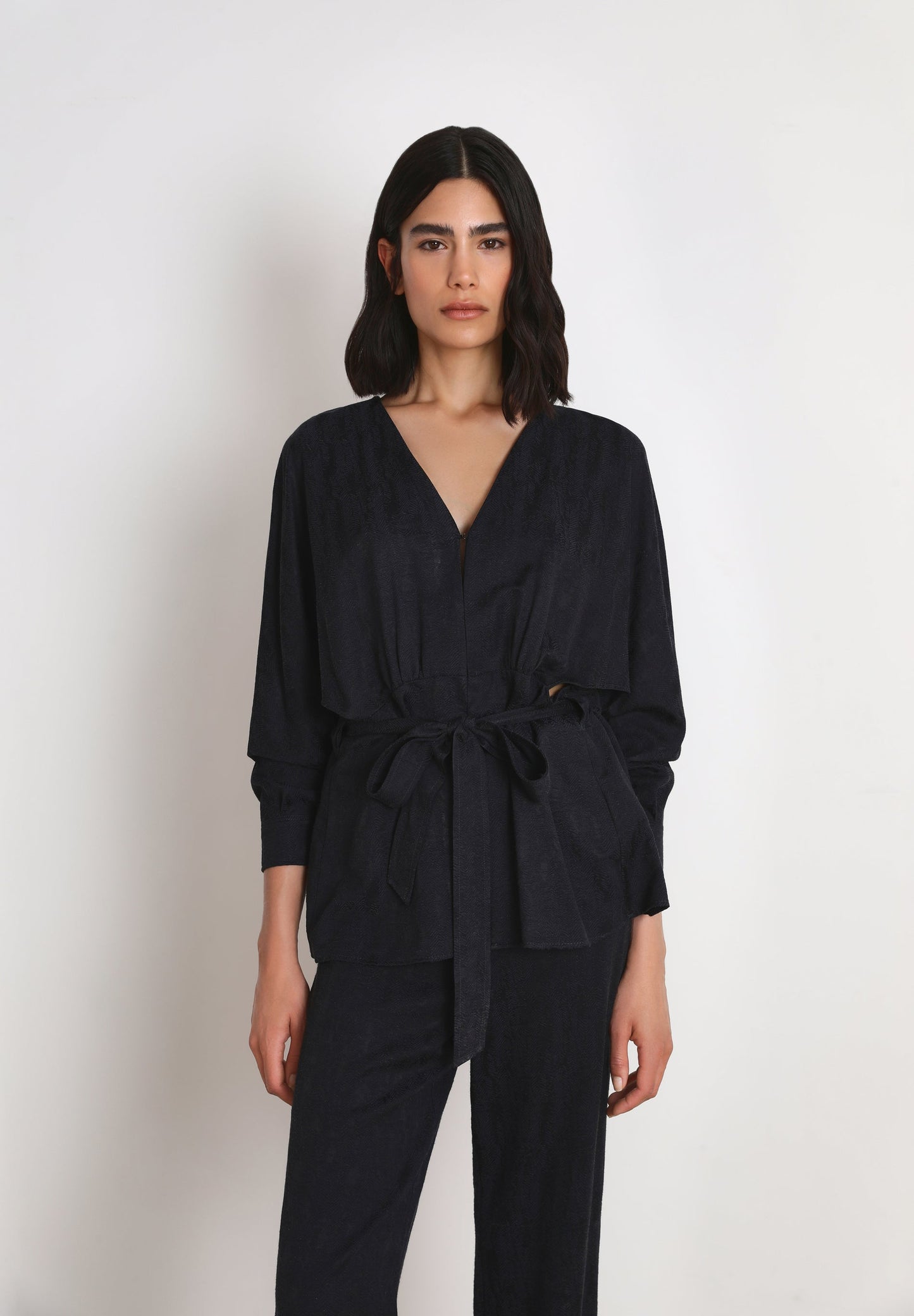 FLOWING KAFTAN WITH SLITS