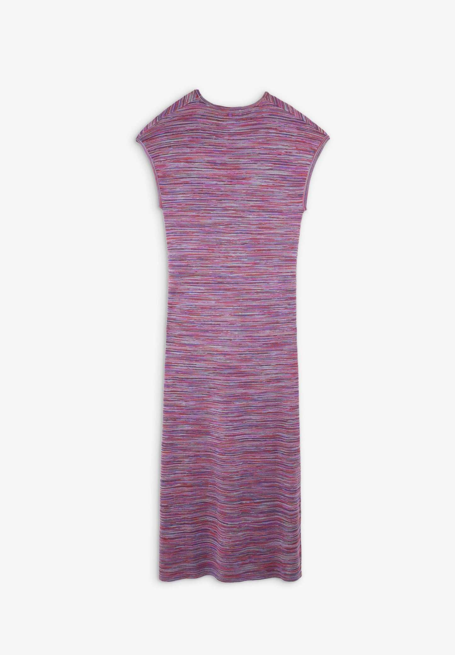 KNIT DRESS WITH TIE NECK