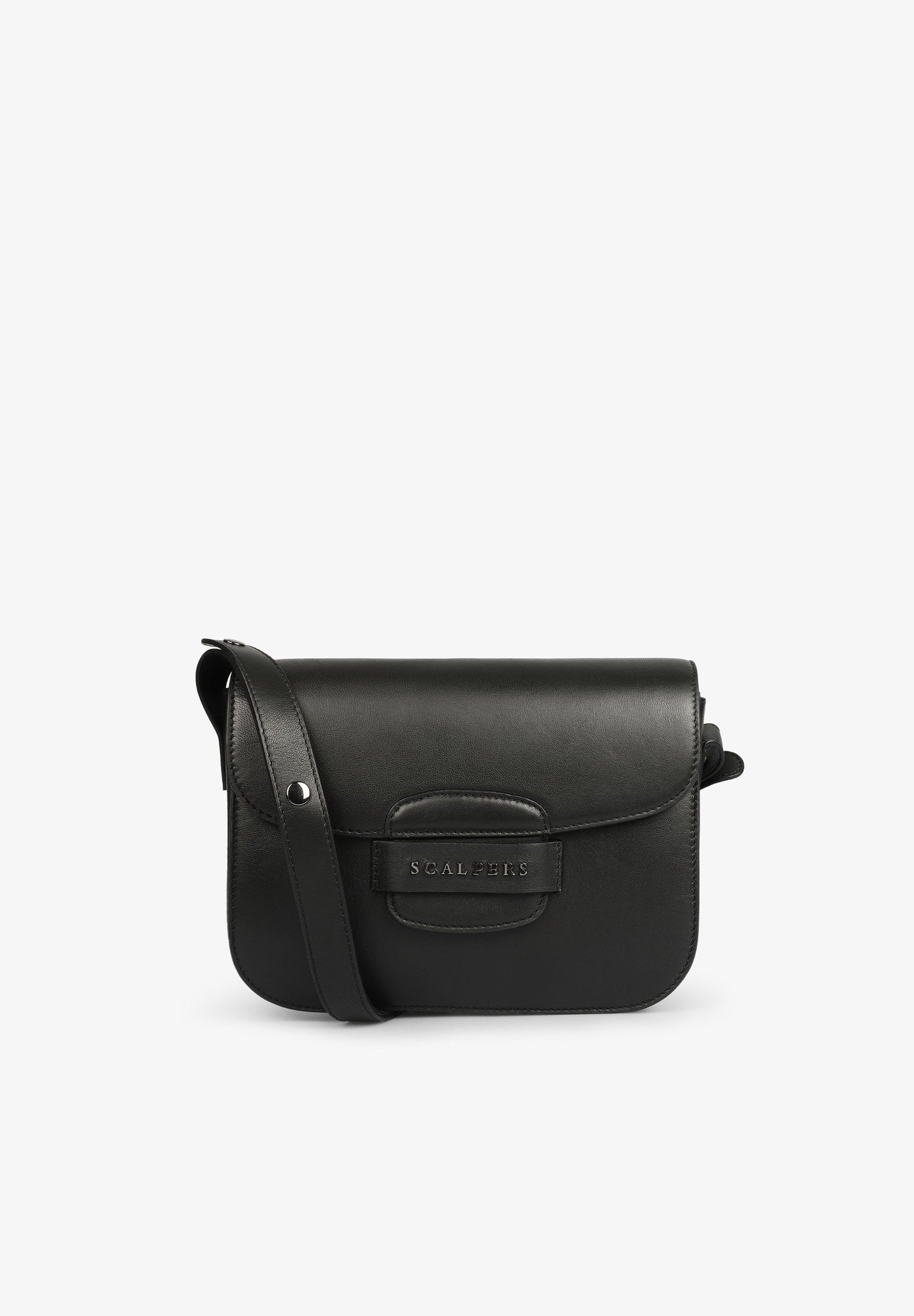 LEATHER BAG WITH ZIP DETAIL