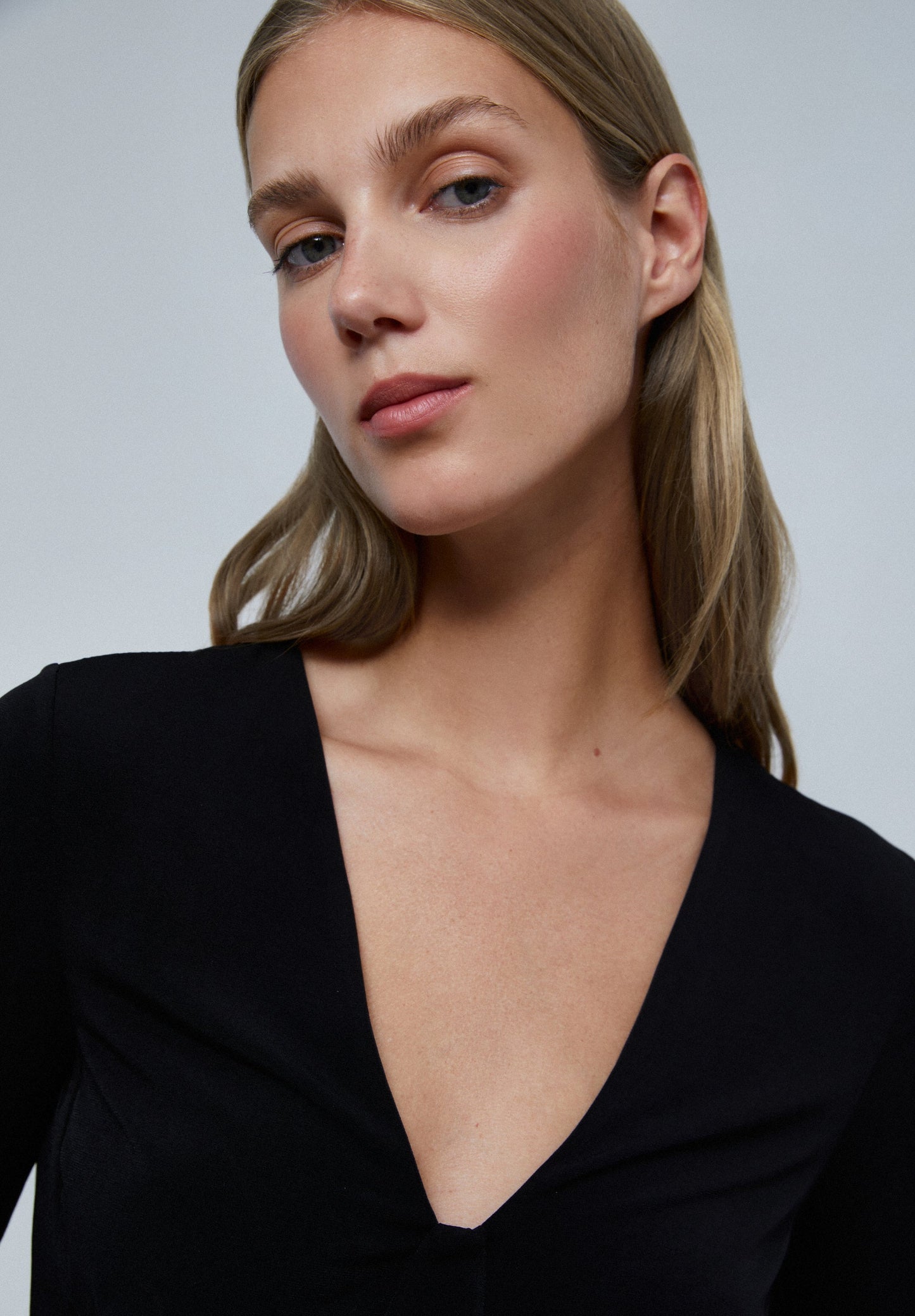 T-SHIRT WITH CORSET DETAILS