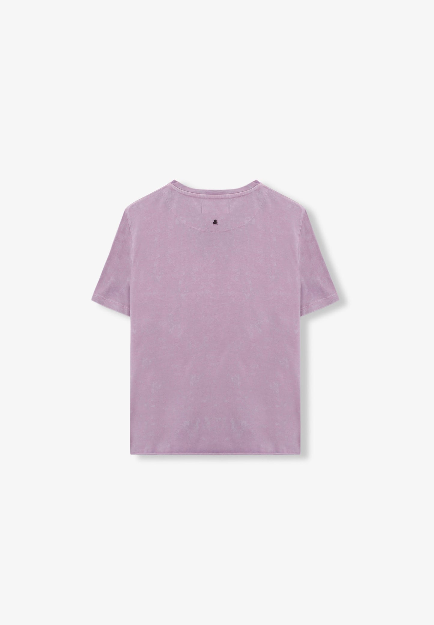 FADED T-SHIRT WITH SIDE PLEAT