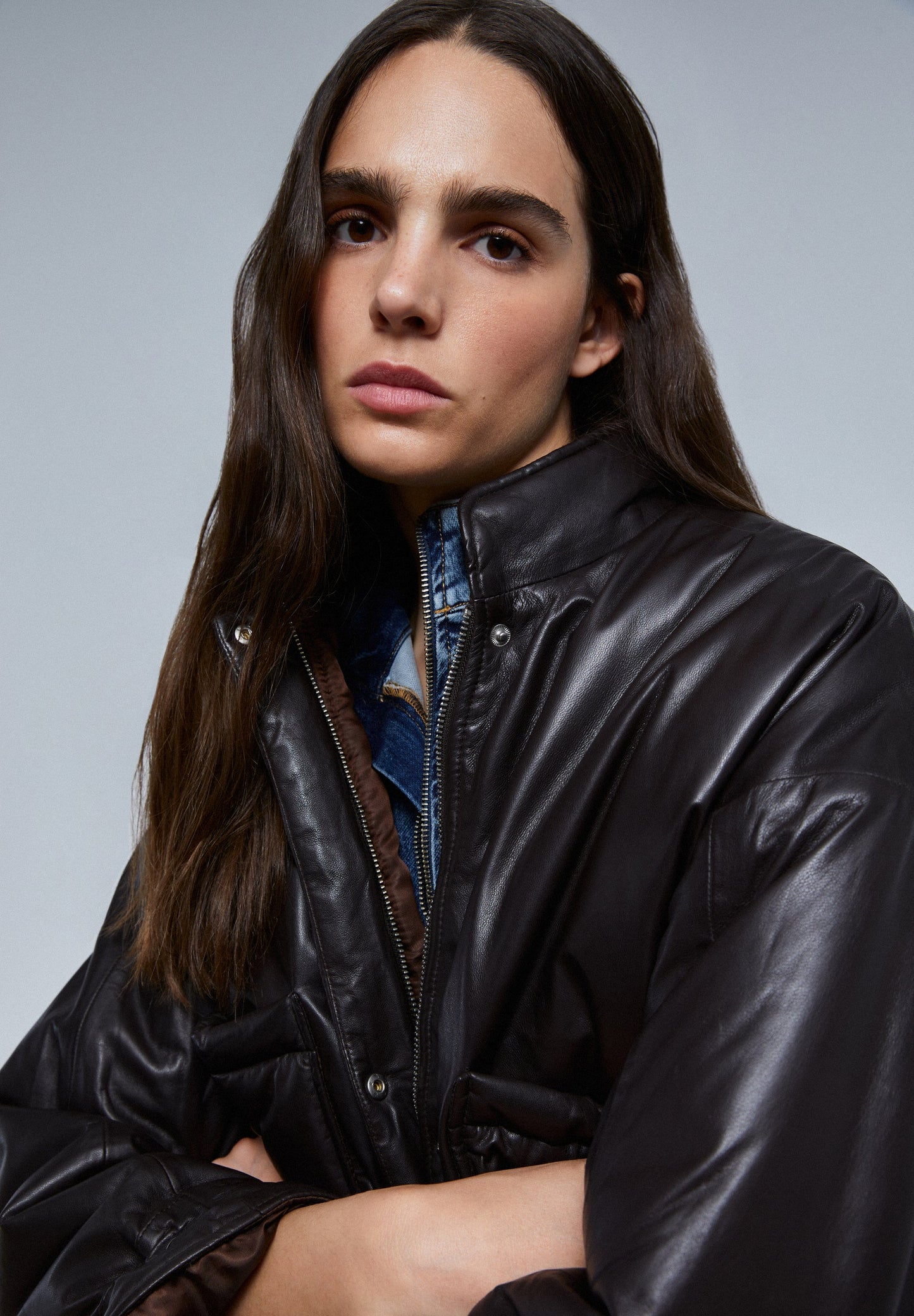 QUILTED LEATHER JACKET