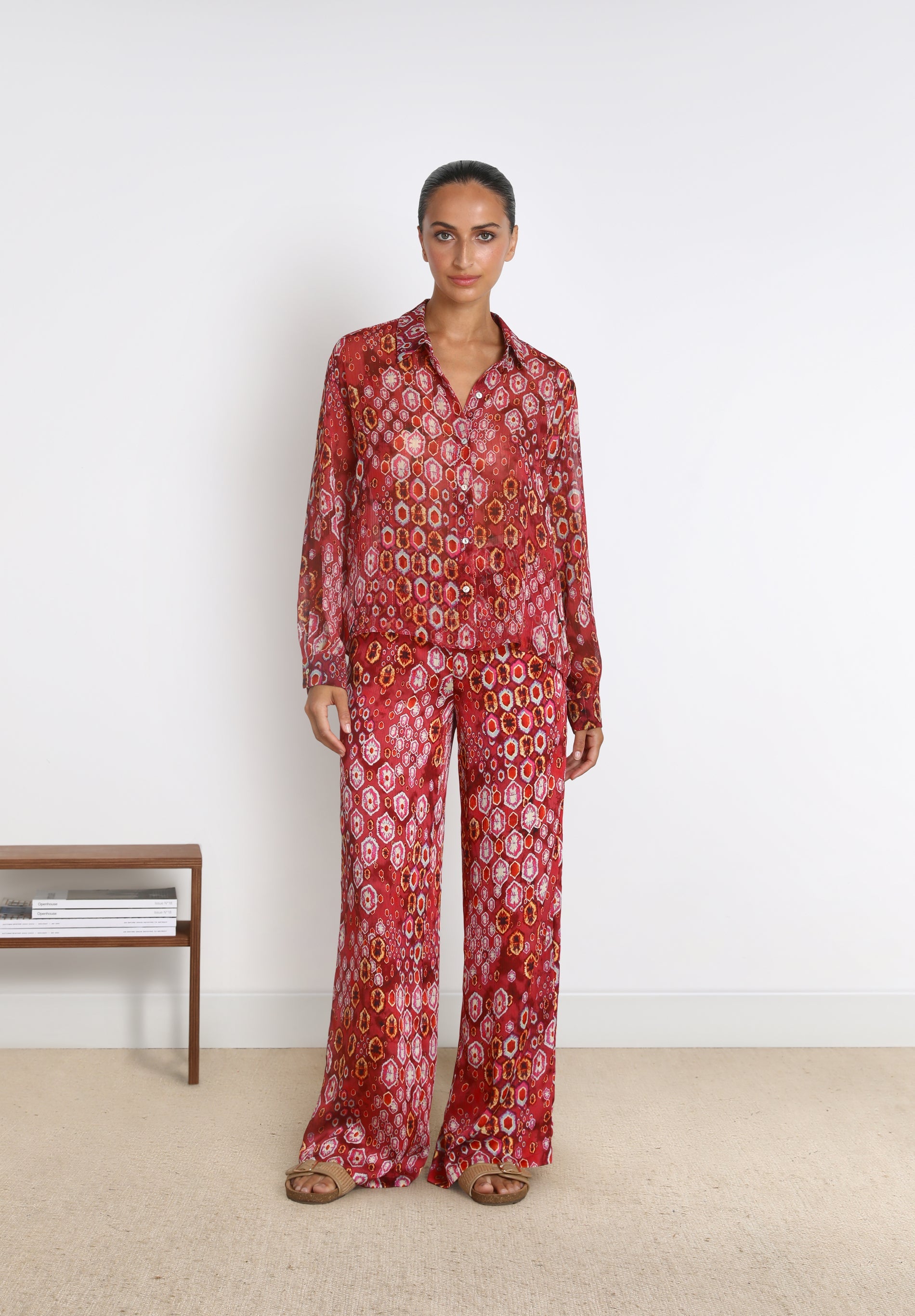 FLOWING ETHNIC TROUSERS