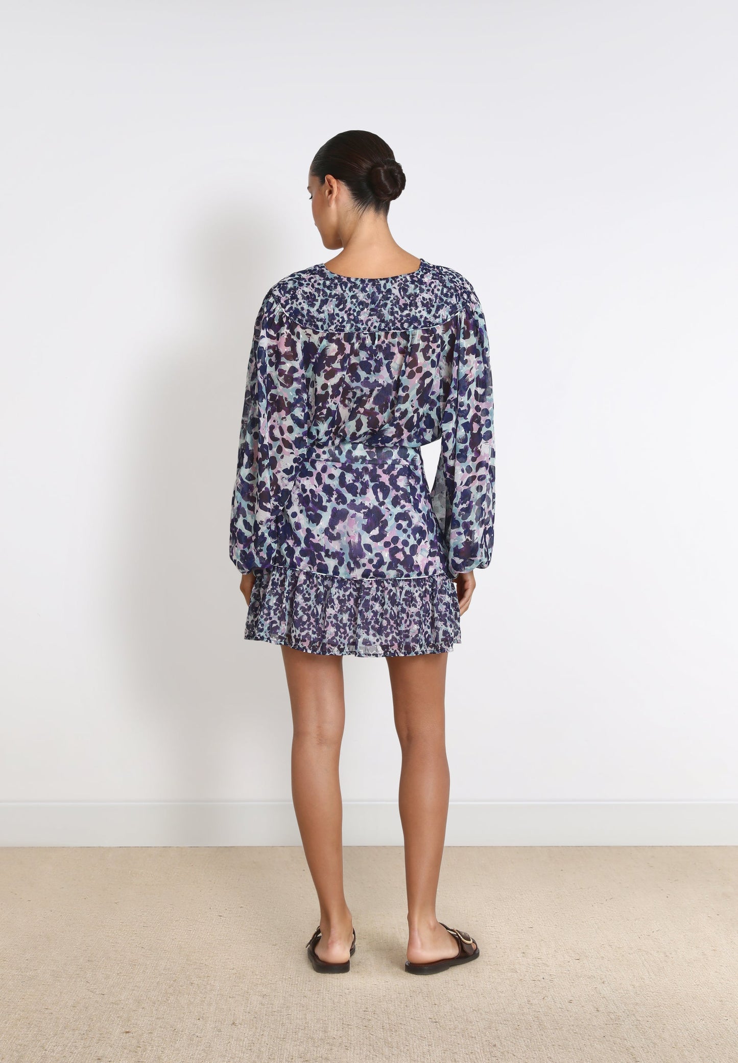 ANIMAL PRINT MINI SKIRT