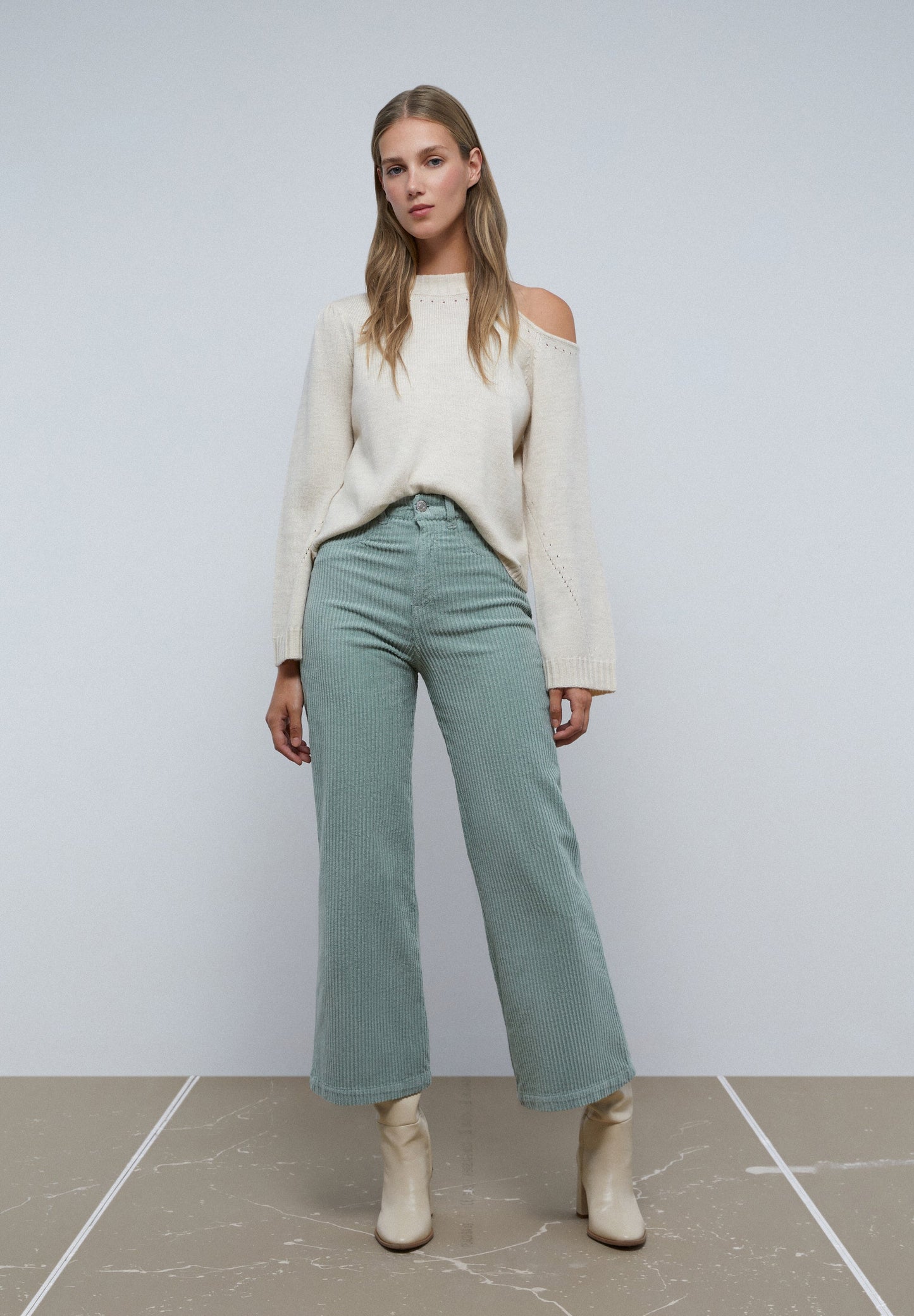 CORDUROY CULOTTE TROUSERS