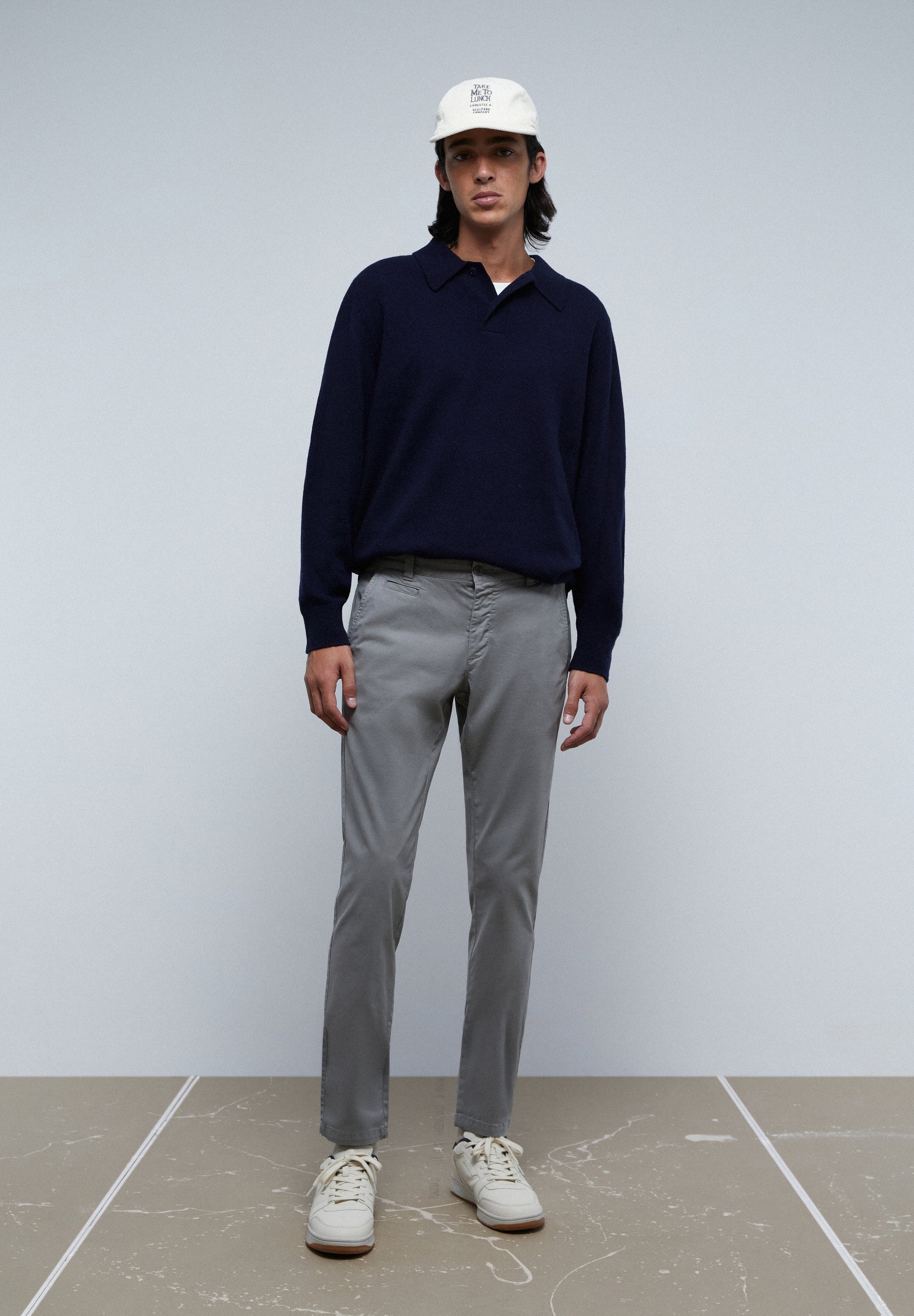 CASUAL CHINO TROUSERS