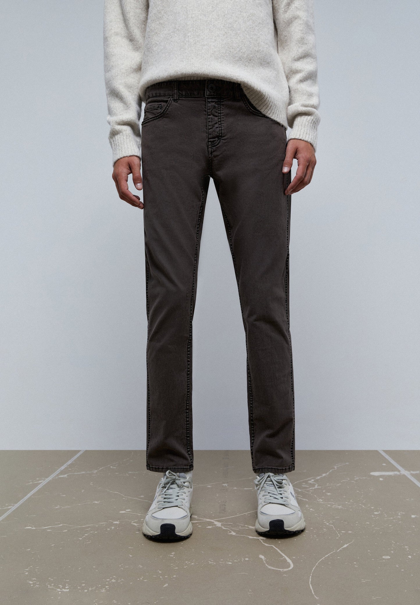 FIVE-POCKET TROUSERS
